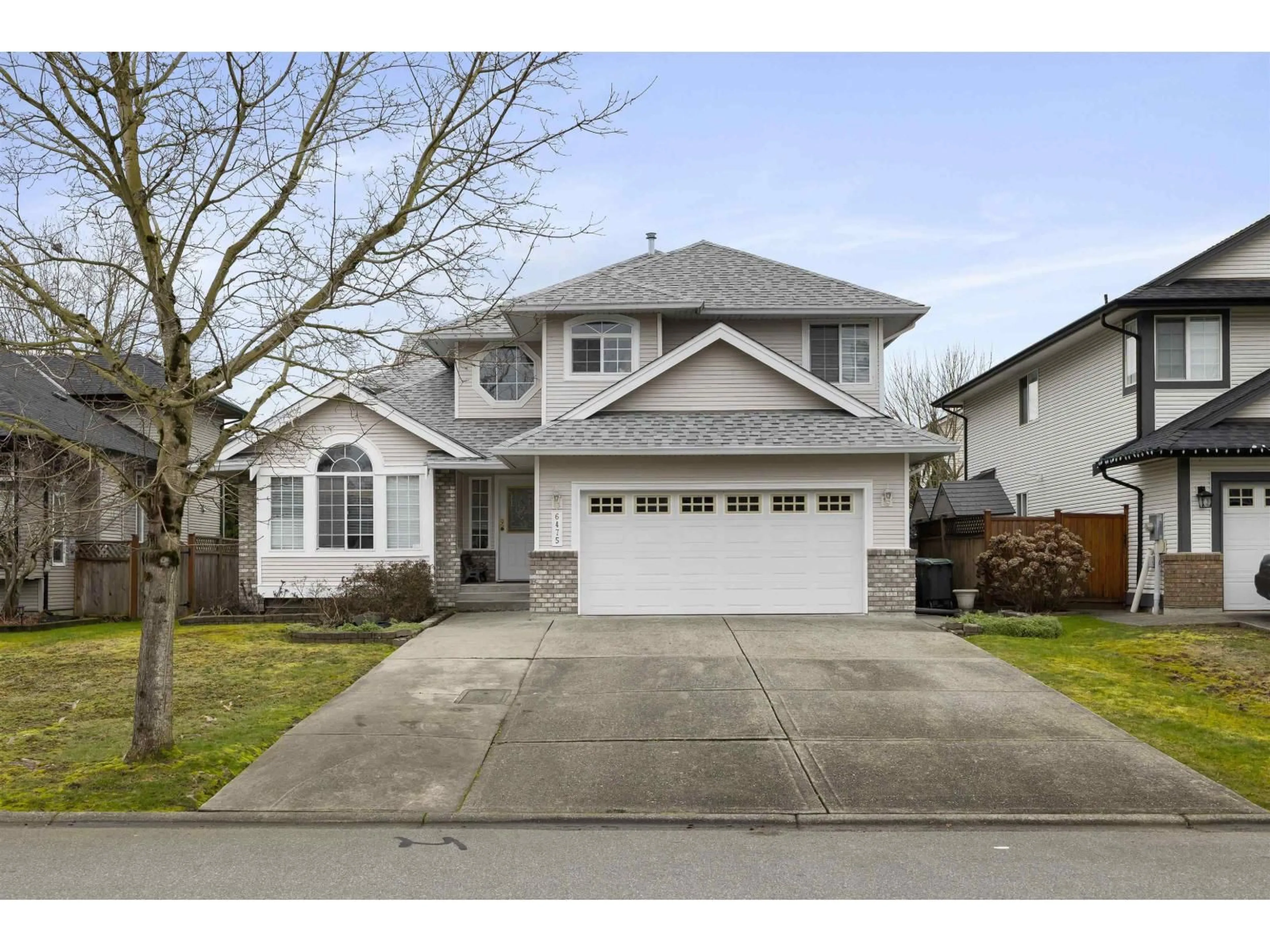 Home with vinyl exterior material, street for 6475 188A STREET, Surrey British Columbia V3S8V3