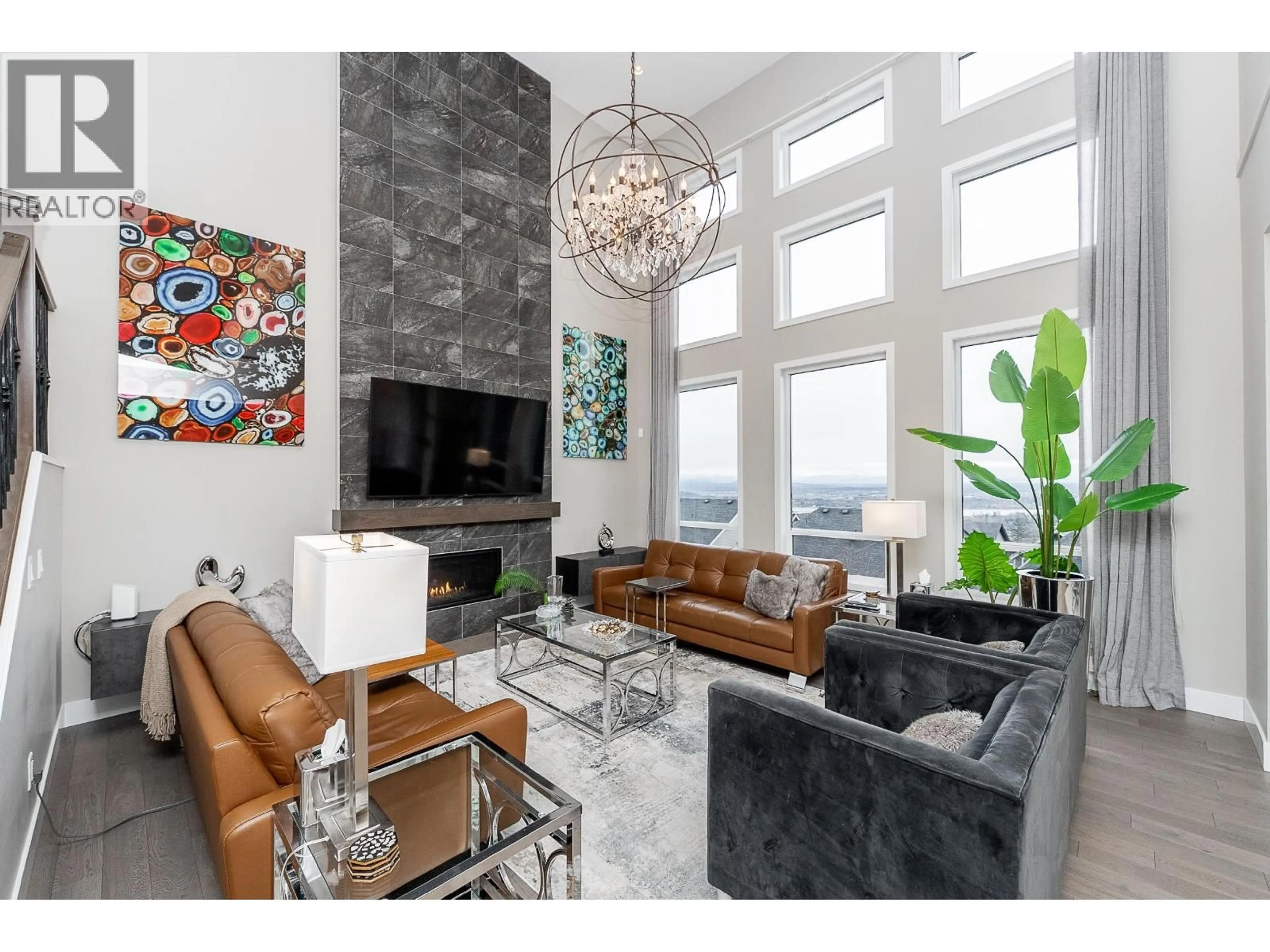 Living room with furniture, ceramic/tile floor for 1419 STRAWLINE HILL STREET, Coquitlam British Columbia V3E0L5