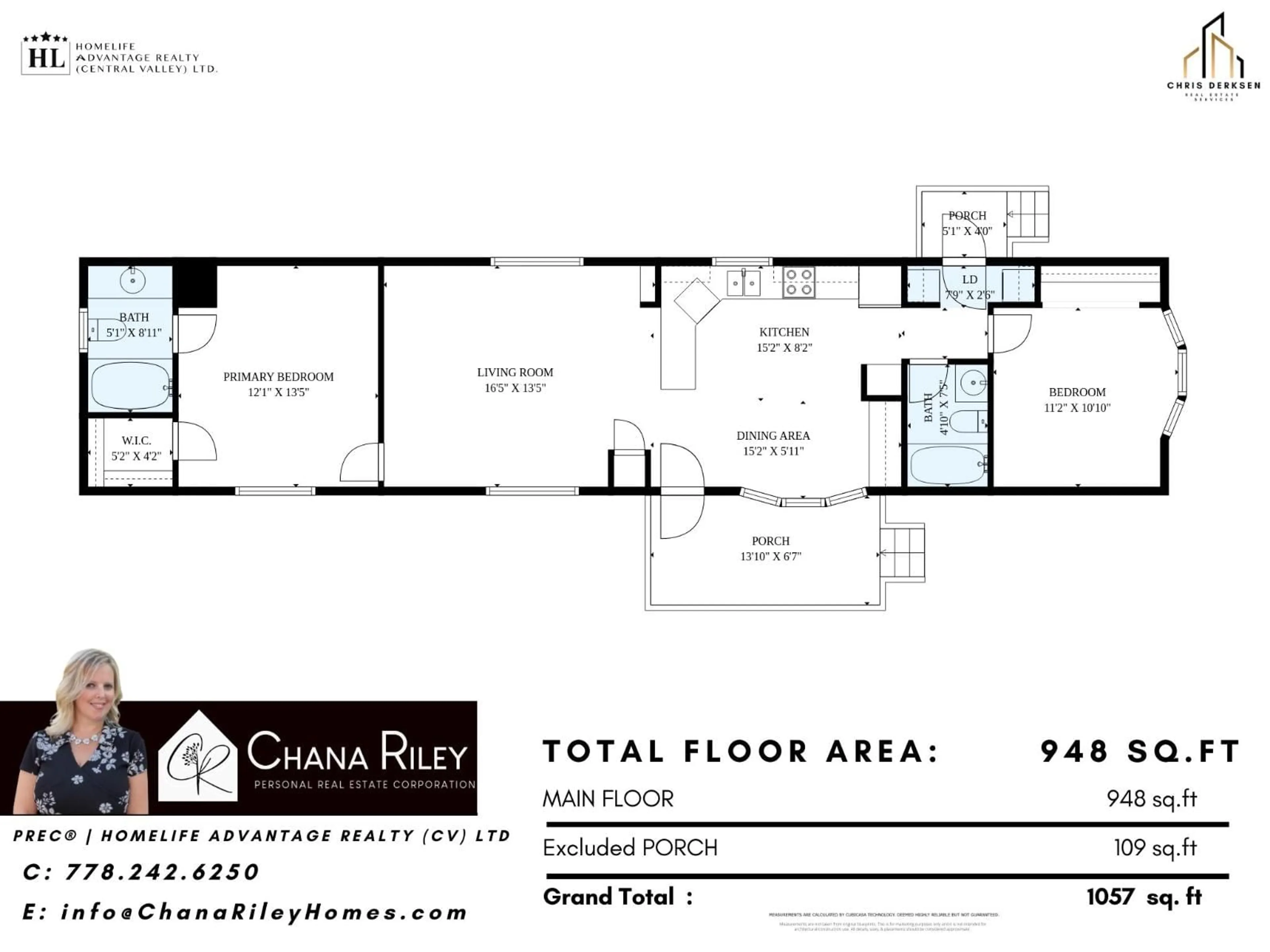 Floor plan for 216 - 45835 SLEEPY HOLLOW ROAD, Cultus Lake British Columbia V2R5A7