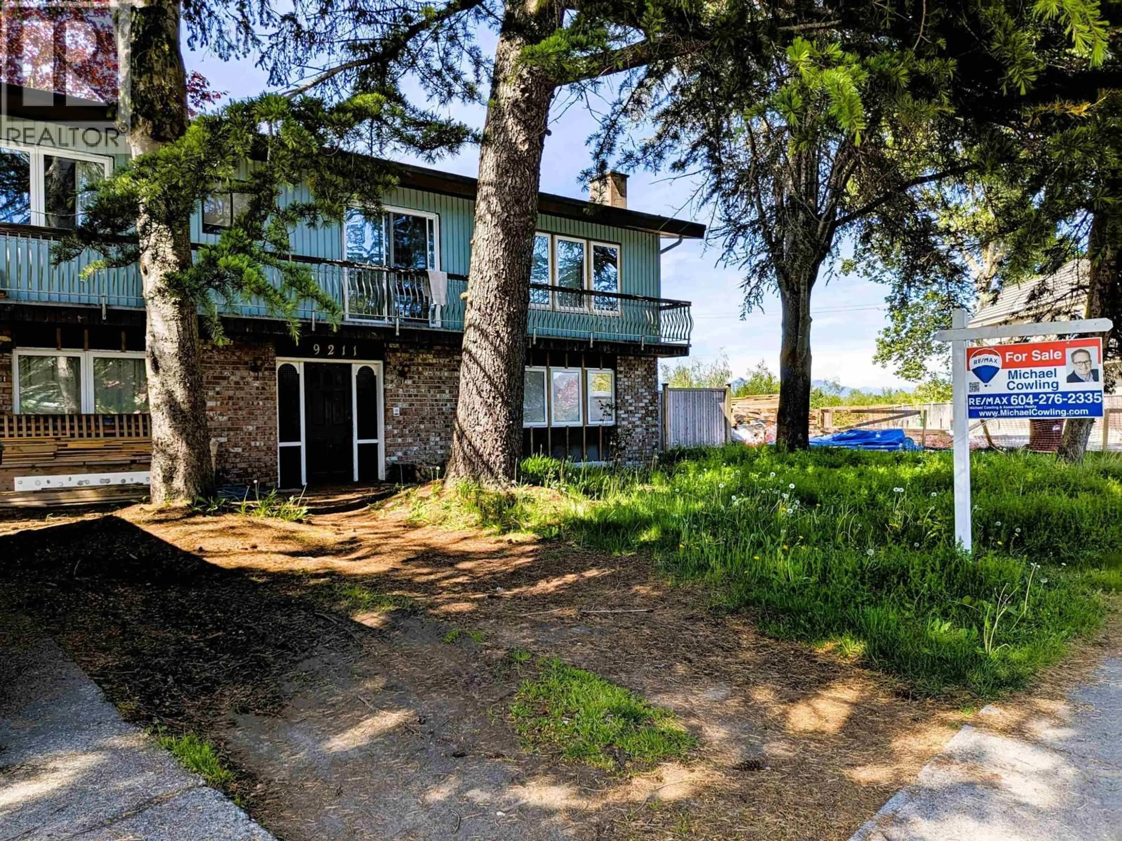 A pic from outside/outdoor area/front of a property/back of a property/a pic from drone, water/lake/river/ocean view for 9211 ARVIDA DRIVE, Richmond British Columbia V7A4K5