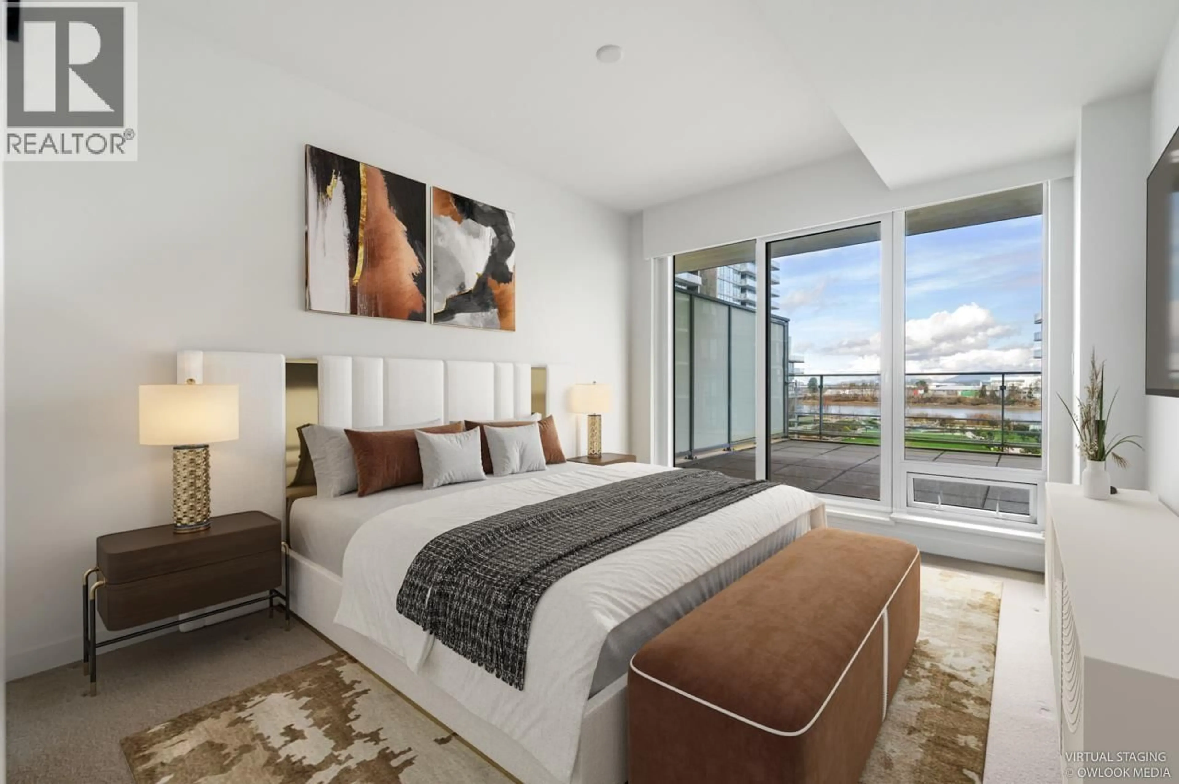 Bedroom with bed, unknown for 305 - 6688 PEARSON WAY, Richmond British Columbia V7C0E5