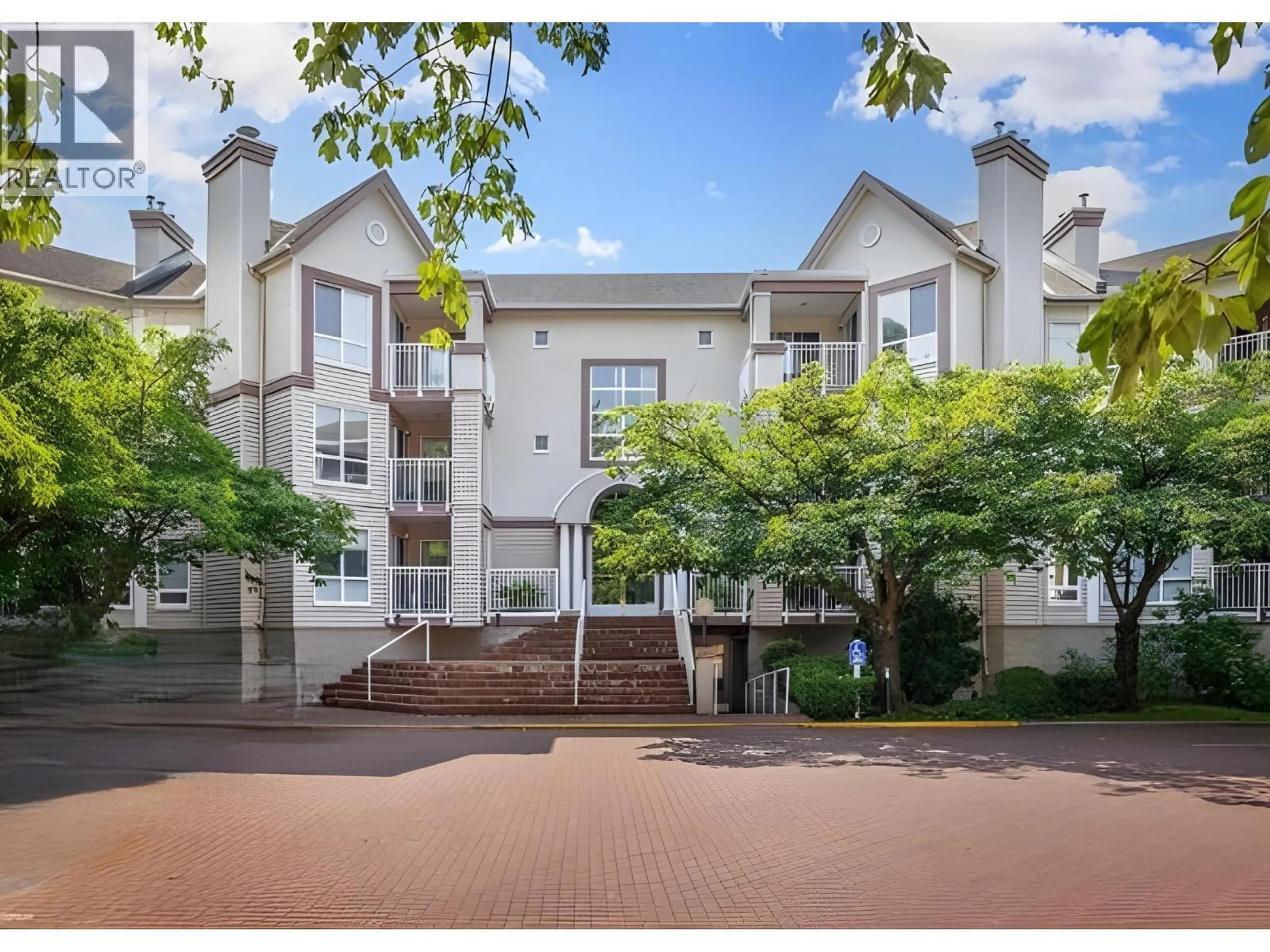 A pic from outside/outdoor area/front of a property/back of a property/a pic from drone, street for 321 - 7453 MOFFATT ROAD, Richmond British Columbia V6Y1X9