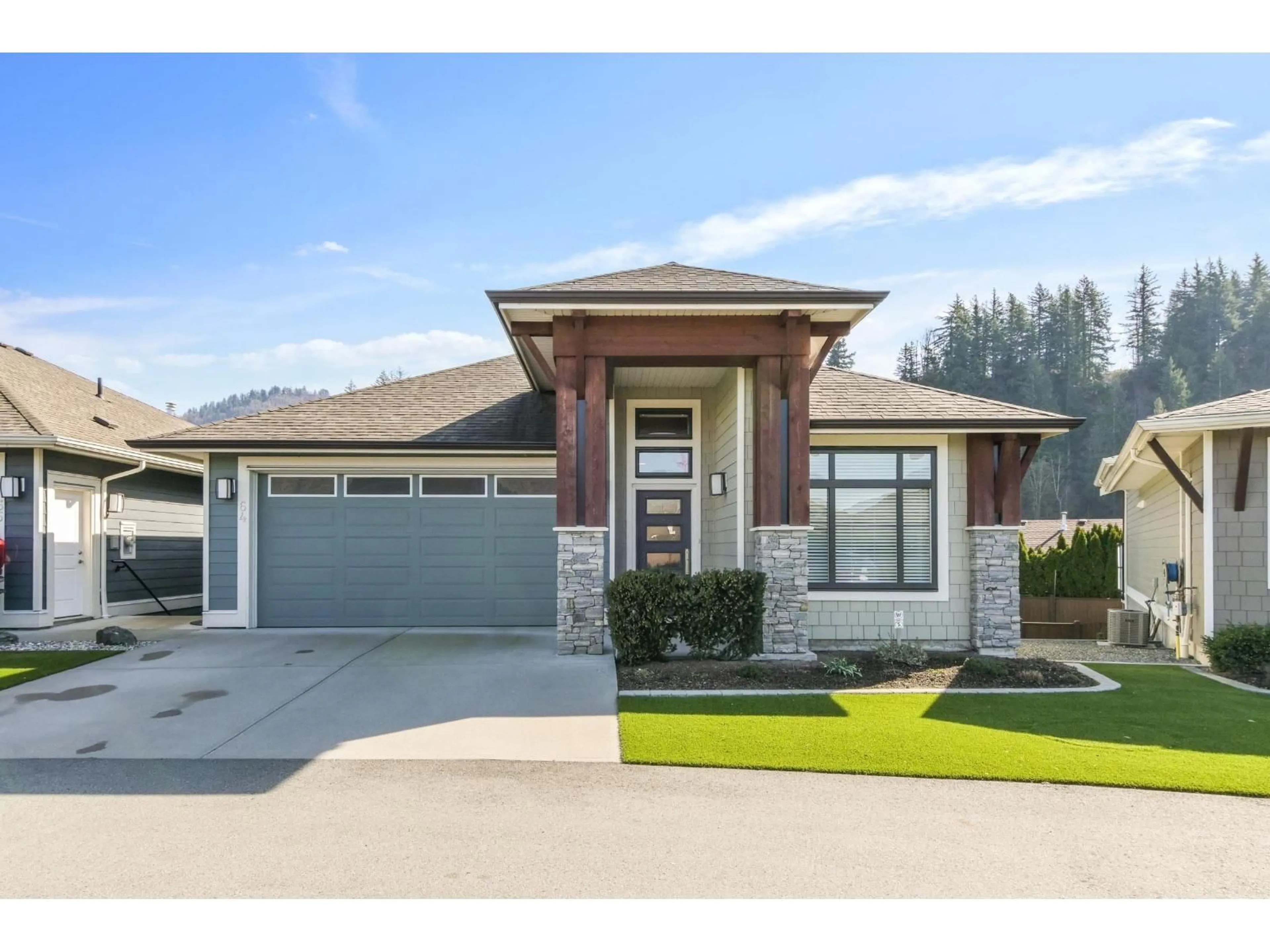 Home with brick exterior material, street for 64 - 46110 THOMAS ROAD, Chilliwack British Columbia V2R2R4