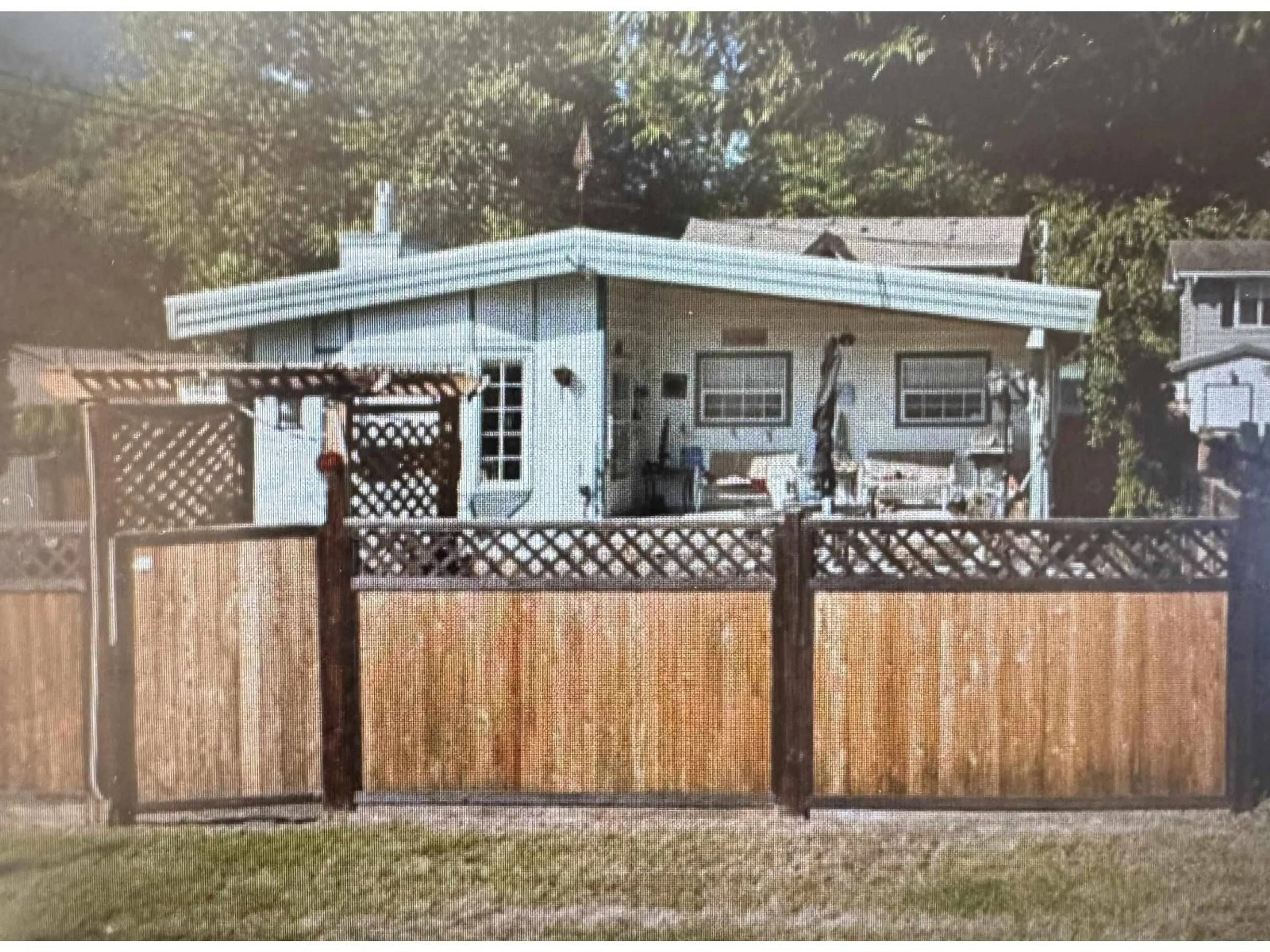 Home with vinyl exterior material, street for 1809 CAROL ROAD, Lindell Beach British Columbia V2R4W9