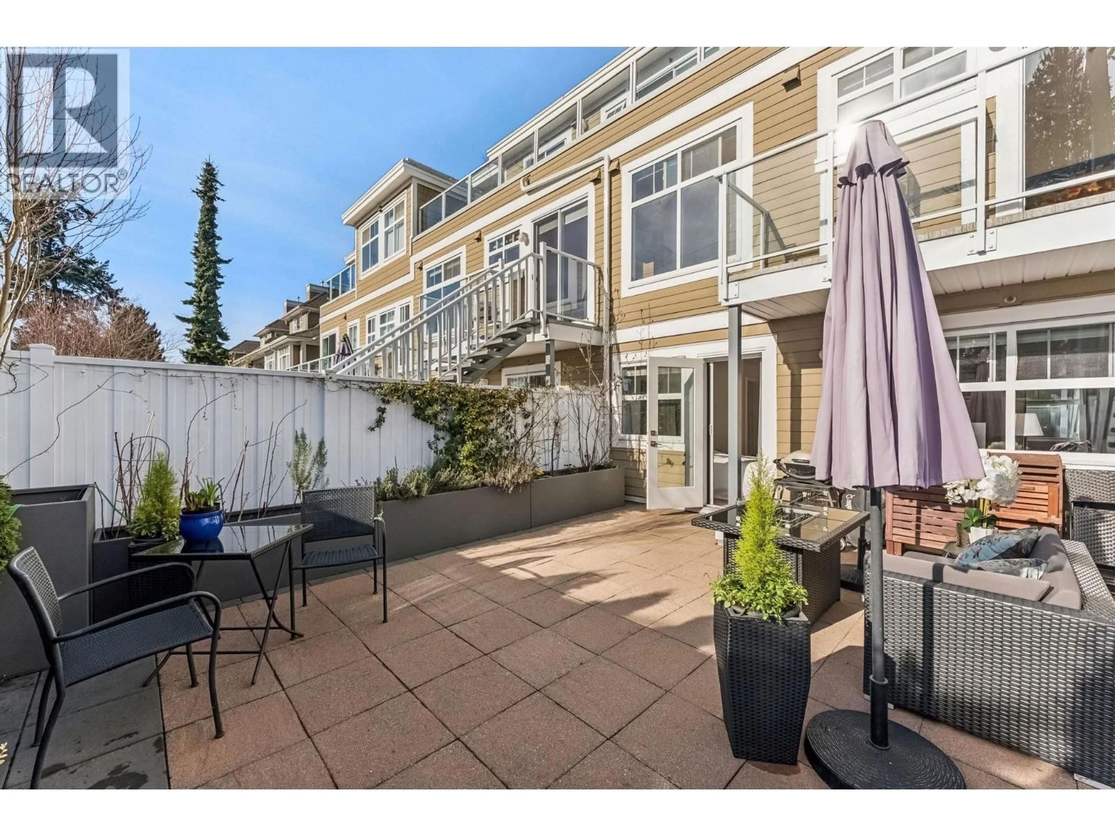Patio, street for 102 - 3028 41ST AVENUE, Vancouver British Columbia V6N3C9