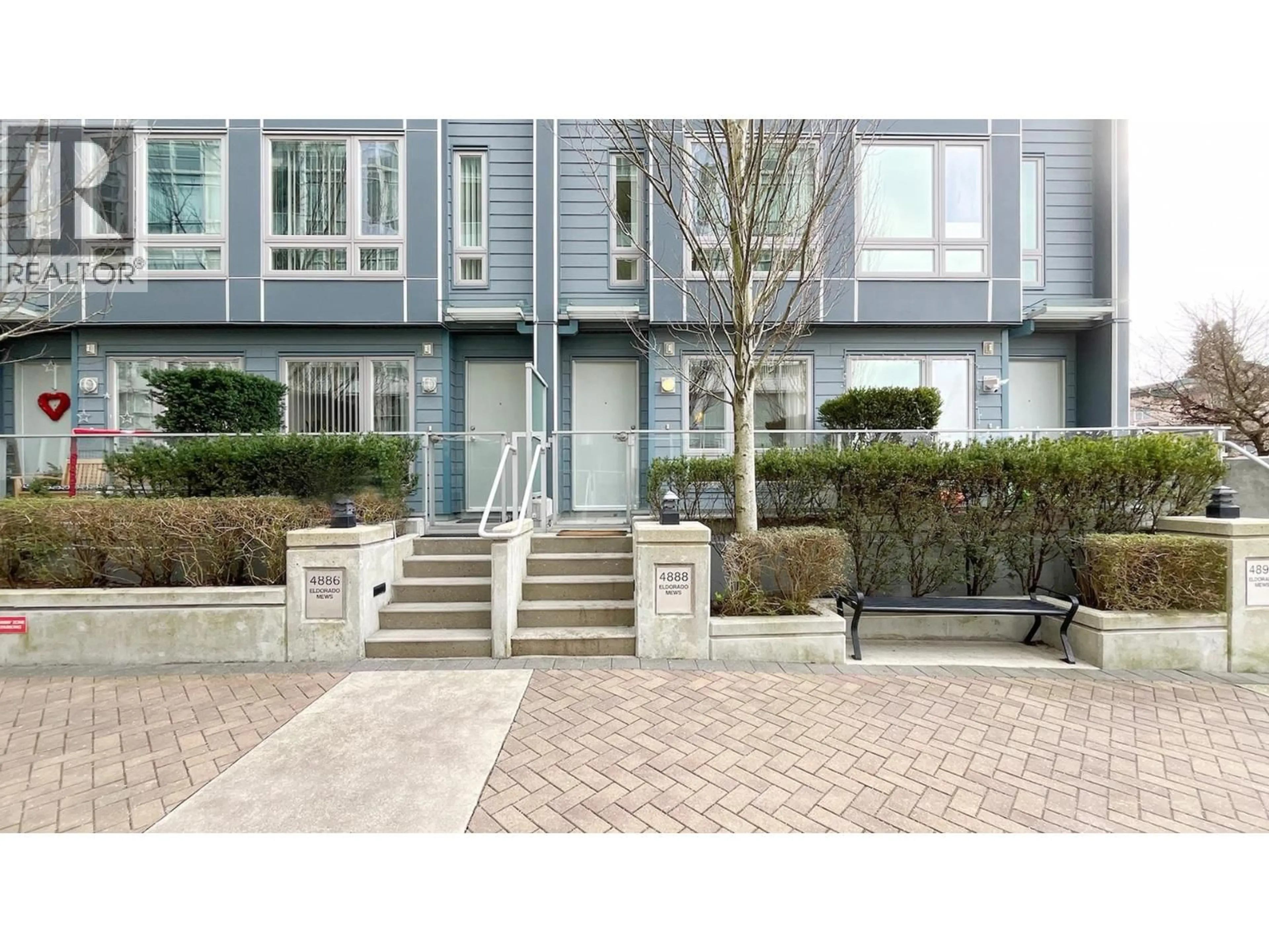 Patio, street for 4888 ELDORADO MEWS, Vancouver British Columbia V5R0B1