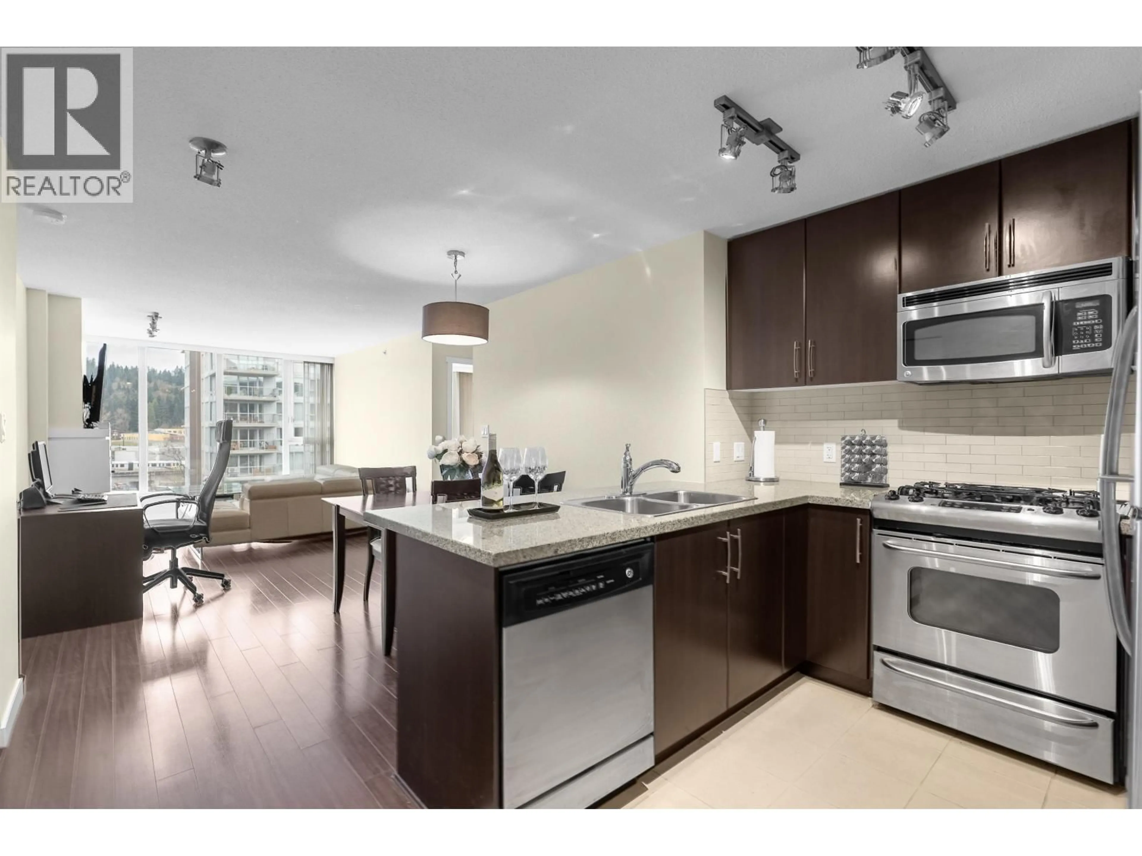 Open concept kitchen, unknown for 1202 - 660 NOOTKA WAY, Port Moody British Columbia V3H0B7