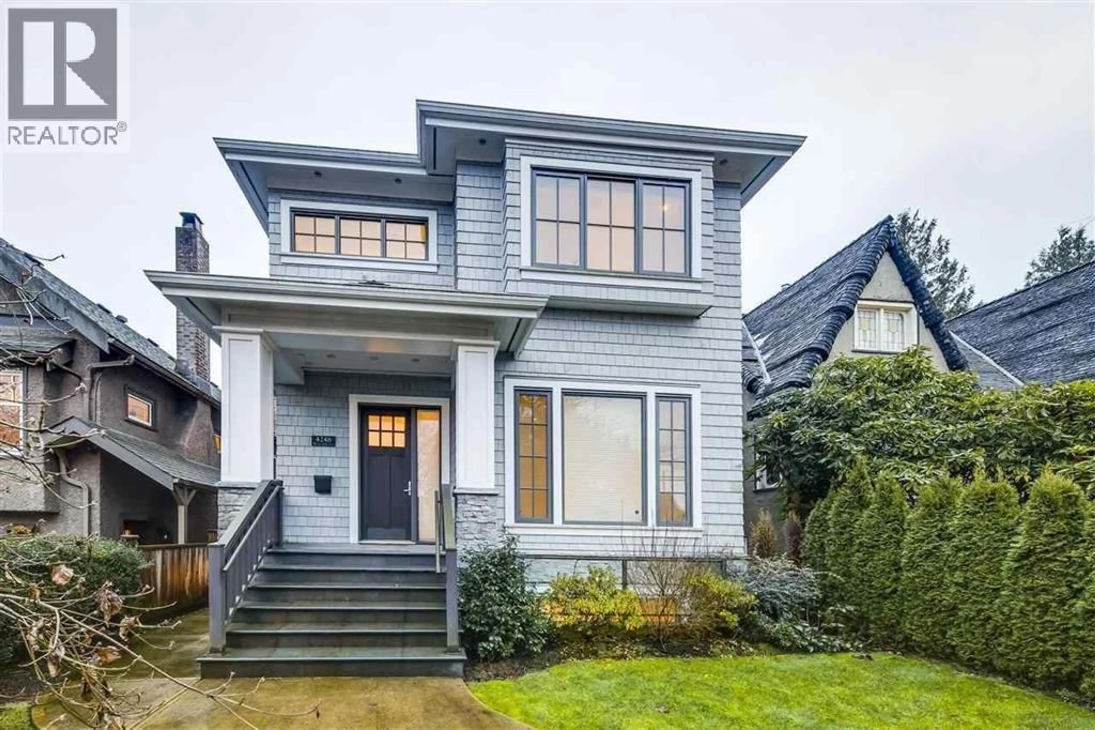 Home with vinyl exterior material, street for 4248 10TH AVENUE, Vancouver British Columbia V6R2H4