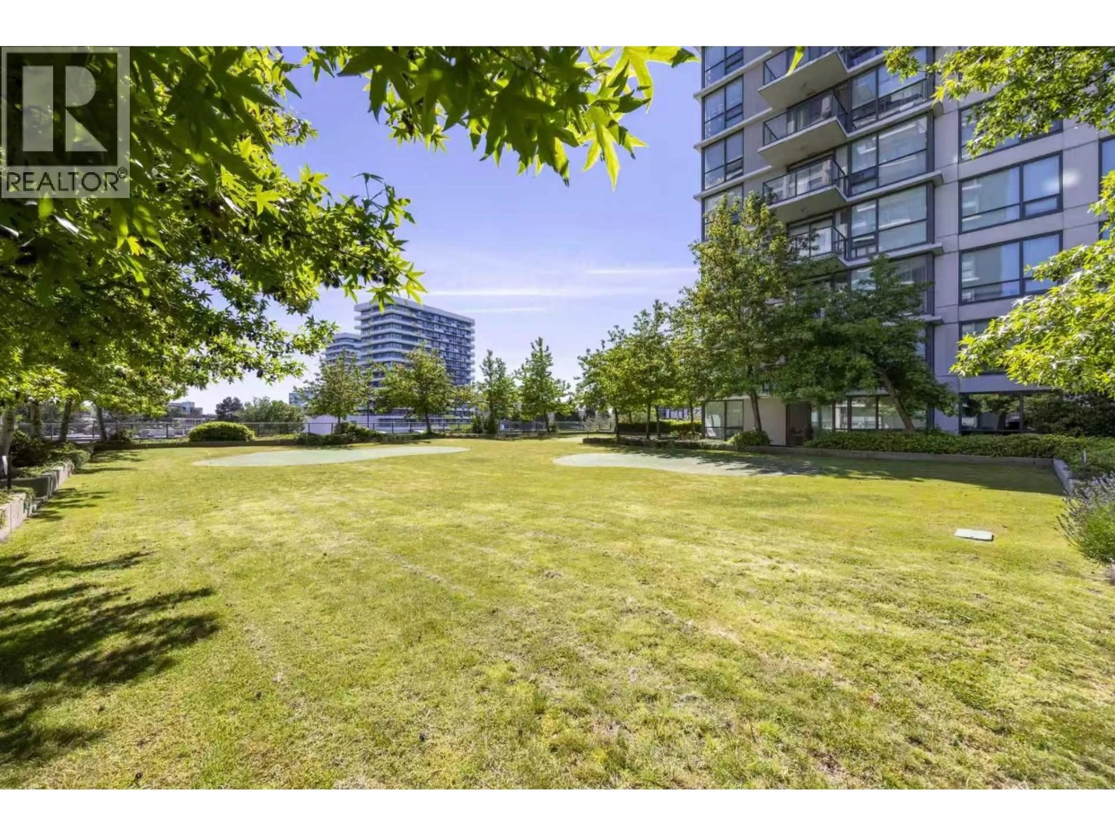 A pic from outside/outdoor area/front of a property/back of a property/a pic from drone, unknown for 806 - 7555 ALDERBRIDGE WAY, Richmond British Columbia V6X4L3