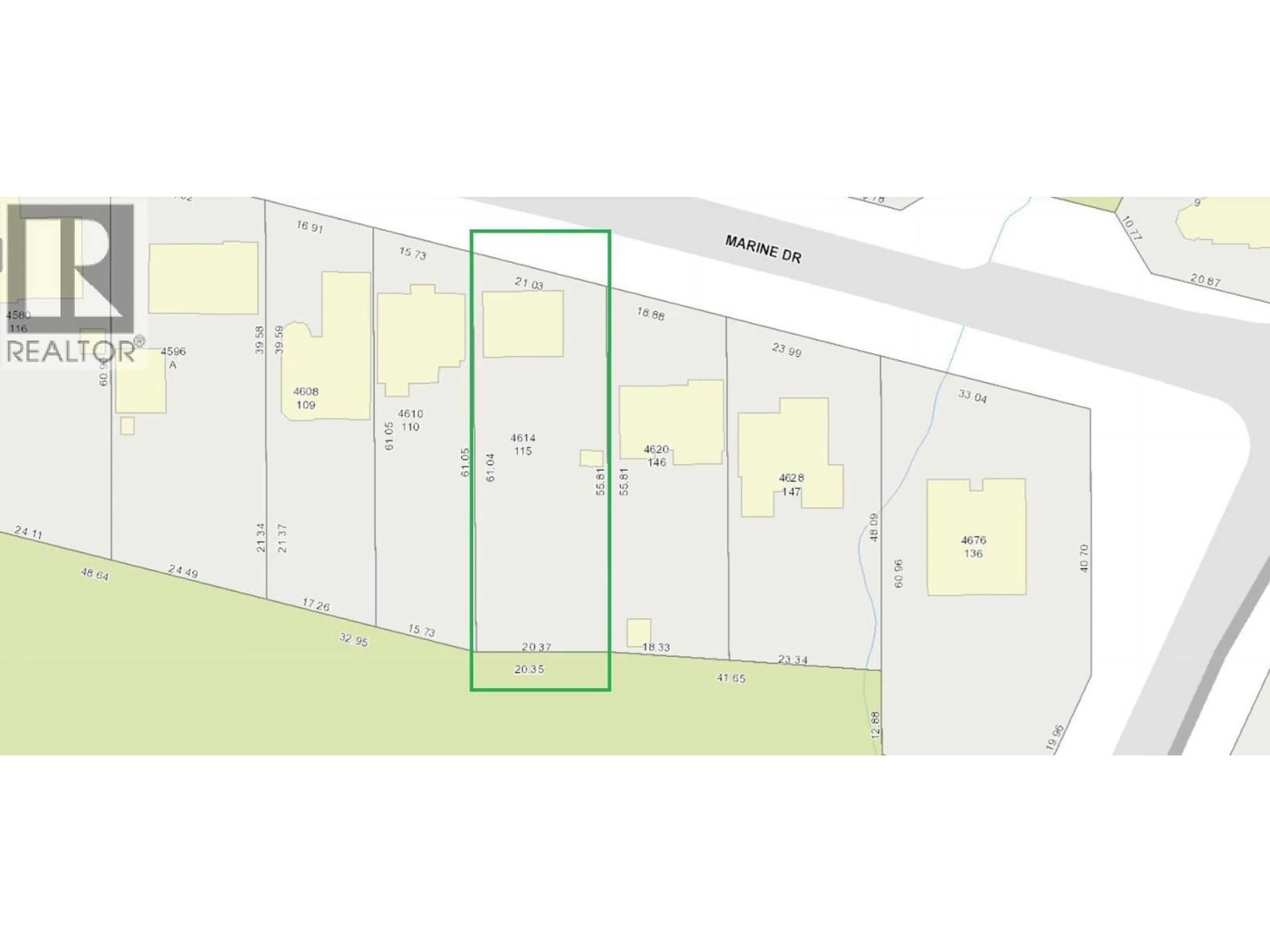 Floor plan for 4614 MARINE DRIVE, Burnaby British Columbia V5J3G2