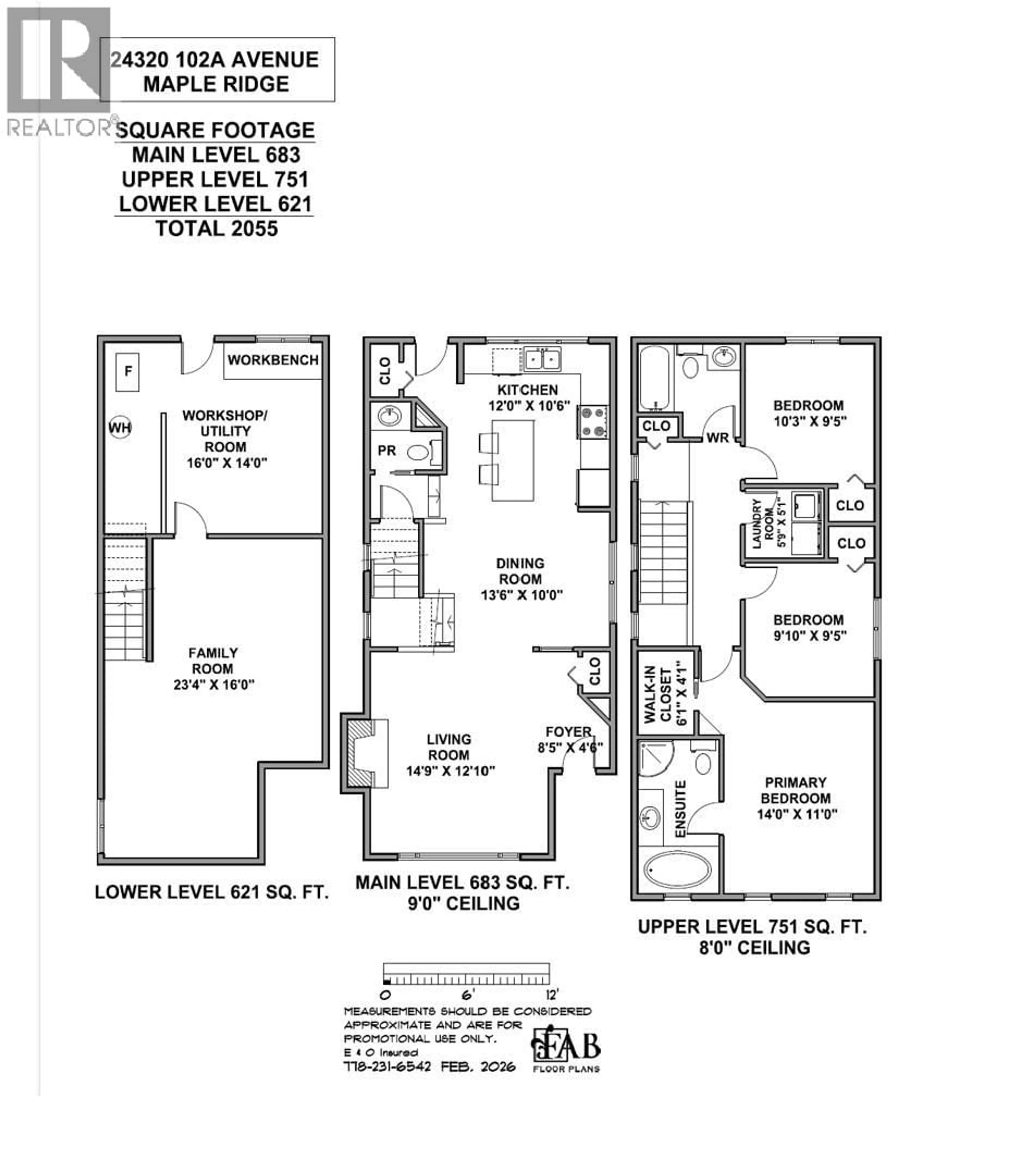 Floor plan for 24320 102A AVENUE, Maple Ridge British Columbia V2W1X9