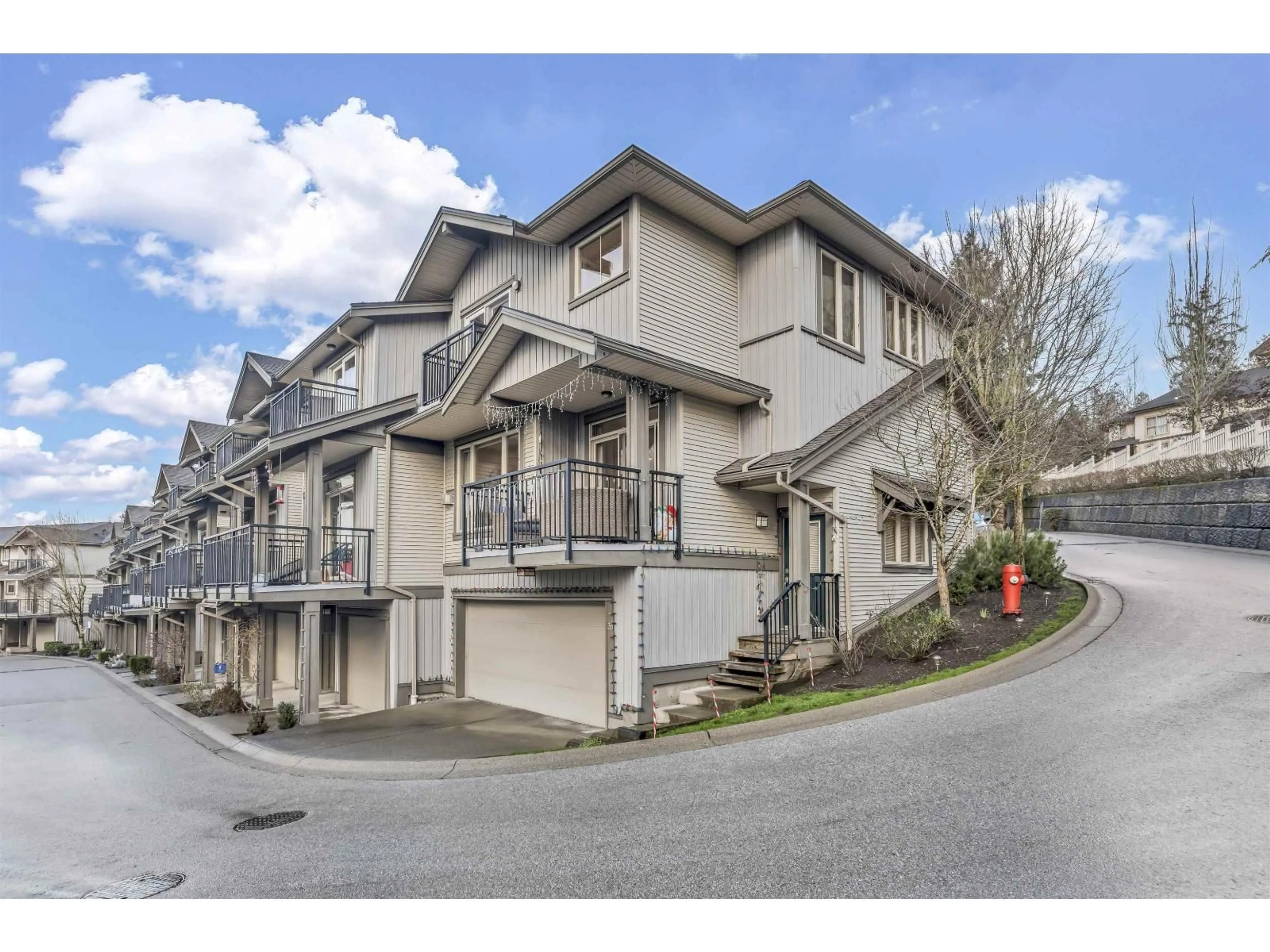 A pic from outside/outdoor area/front of a property/back of a property/a pic from drone, street for 35 - 20326 68 AVENUE, Langley British Columbia V2Y0E3