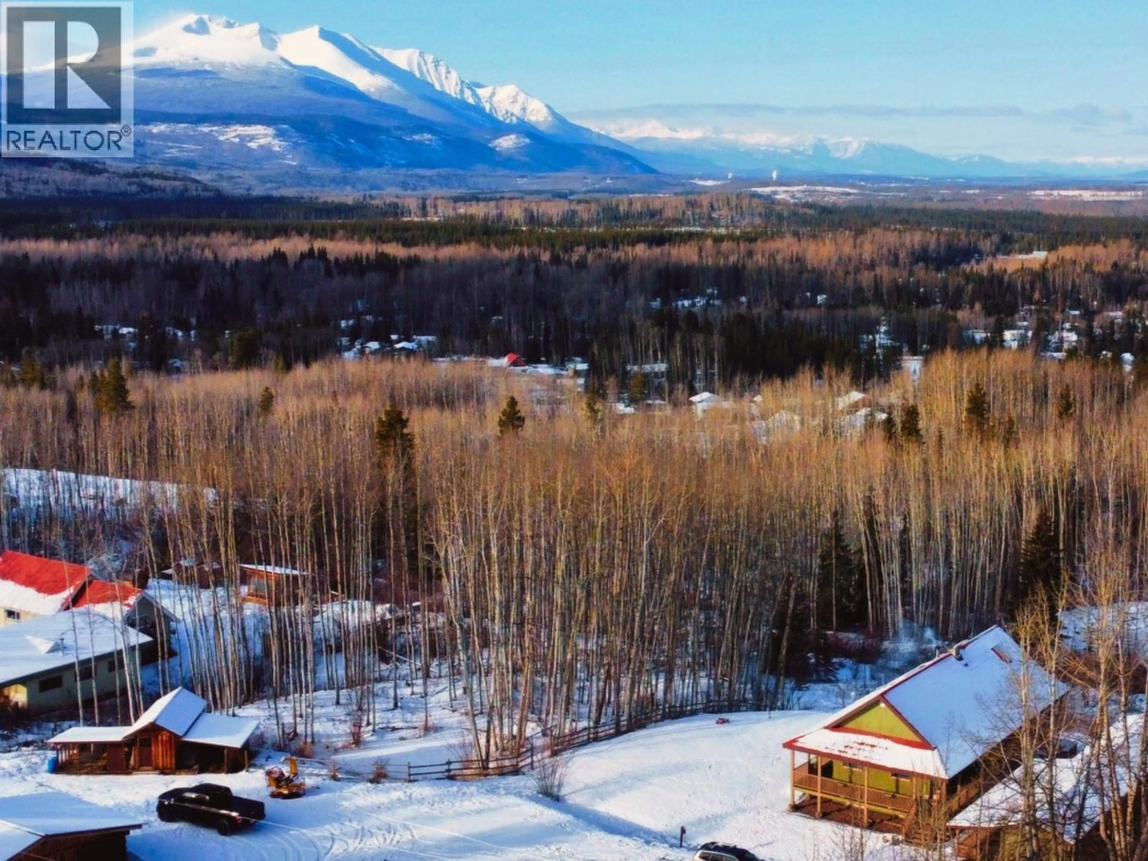 A pic from outside/outdoor area/front of a property/back of a property/a pic from drone, mountain view for 4960 MORRIS ROAD, Telkwa British Columbia V0J2X3