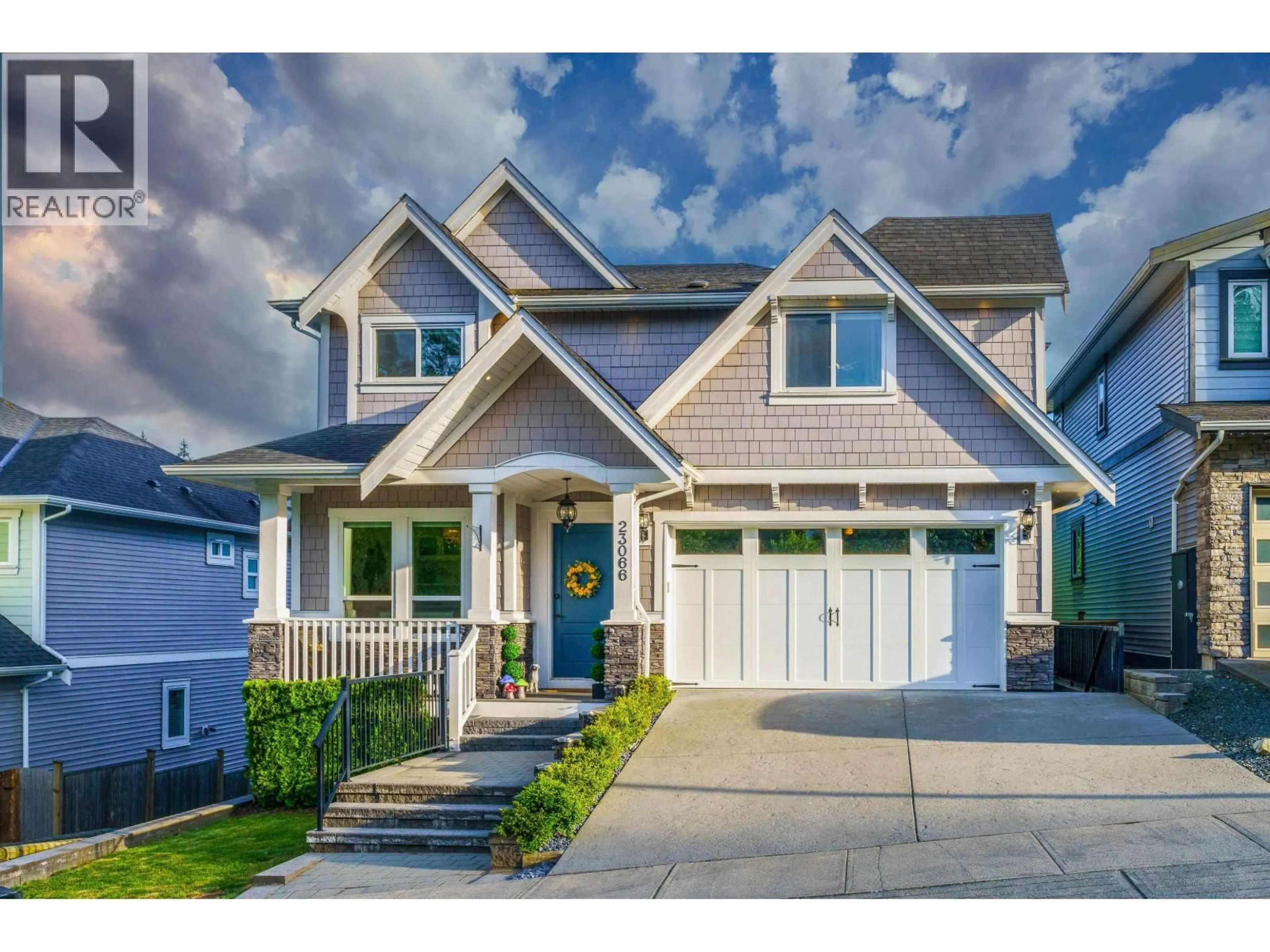 Home with vinyl exterior material, street for 23066 135 AVENUE, Maple Ridge British Columbia V4R0E6