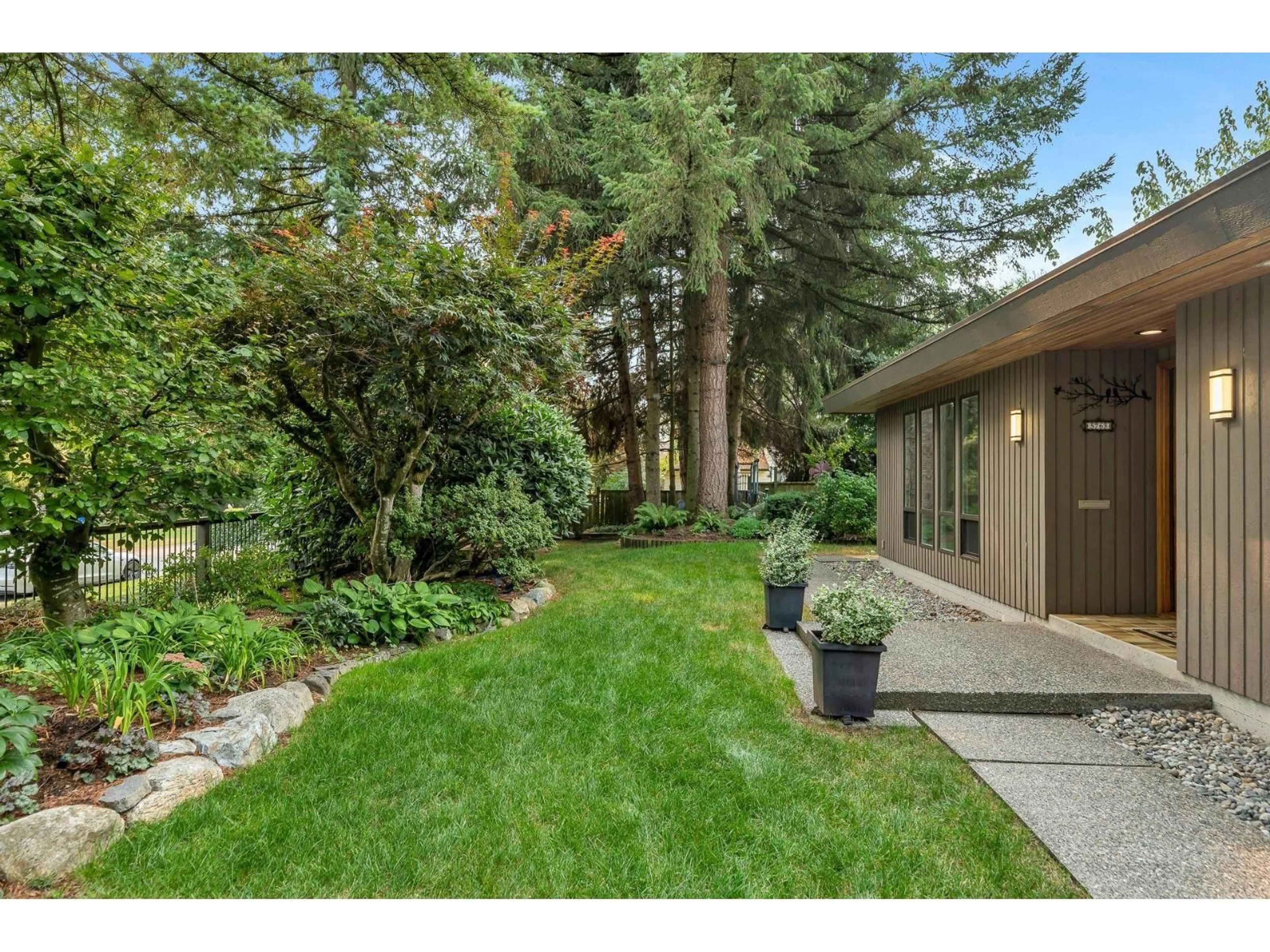 Patio, forest/trees view for 5763 146A STREET, Surrey British Columbia V3S5L8