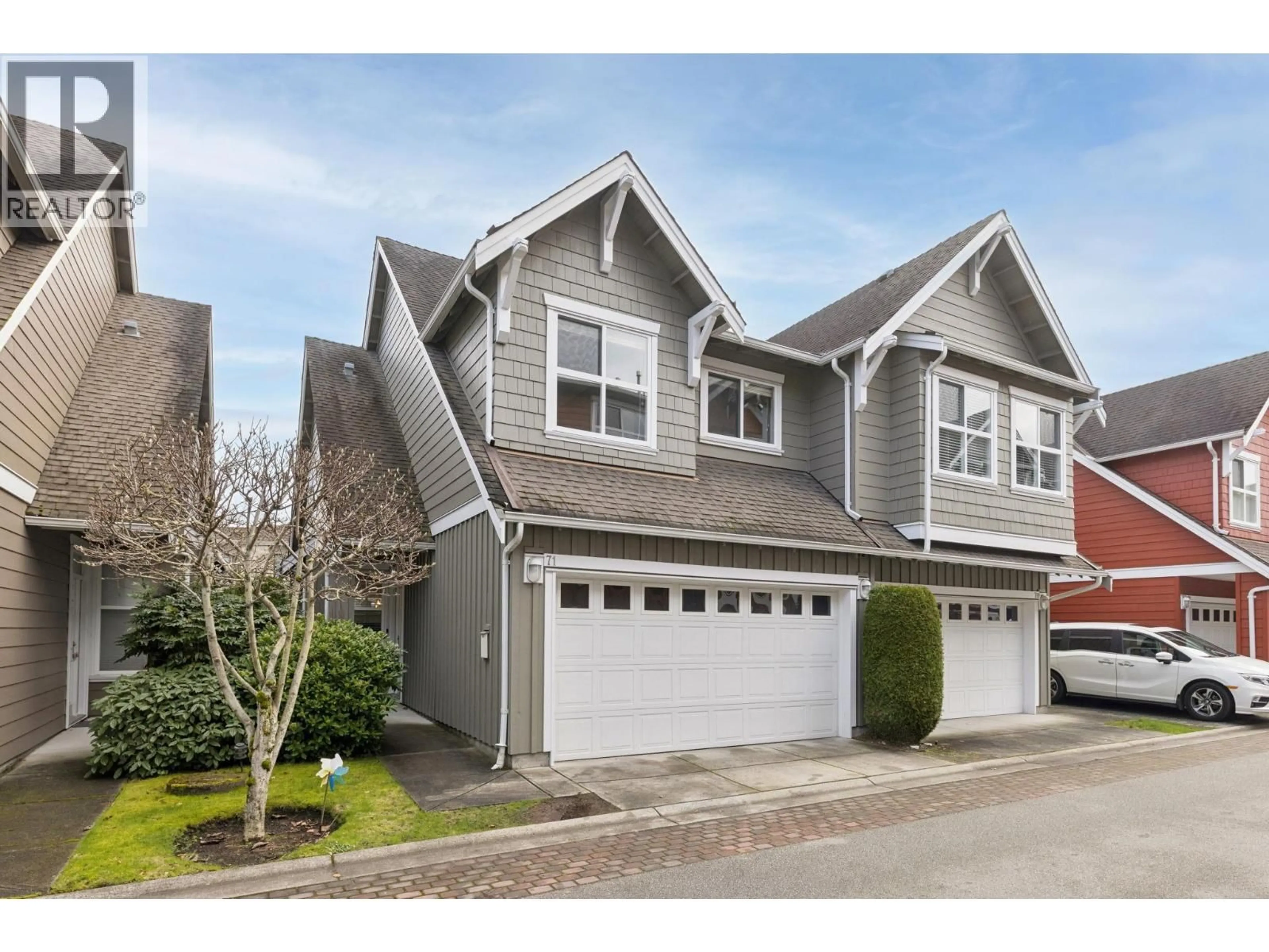 Home with vinyl exterior material, street for 71 - 3088 FRANCIS ROAD, Richmond British Columbia V7C5V9
