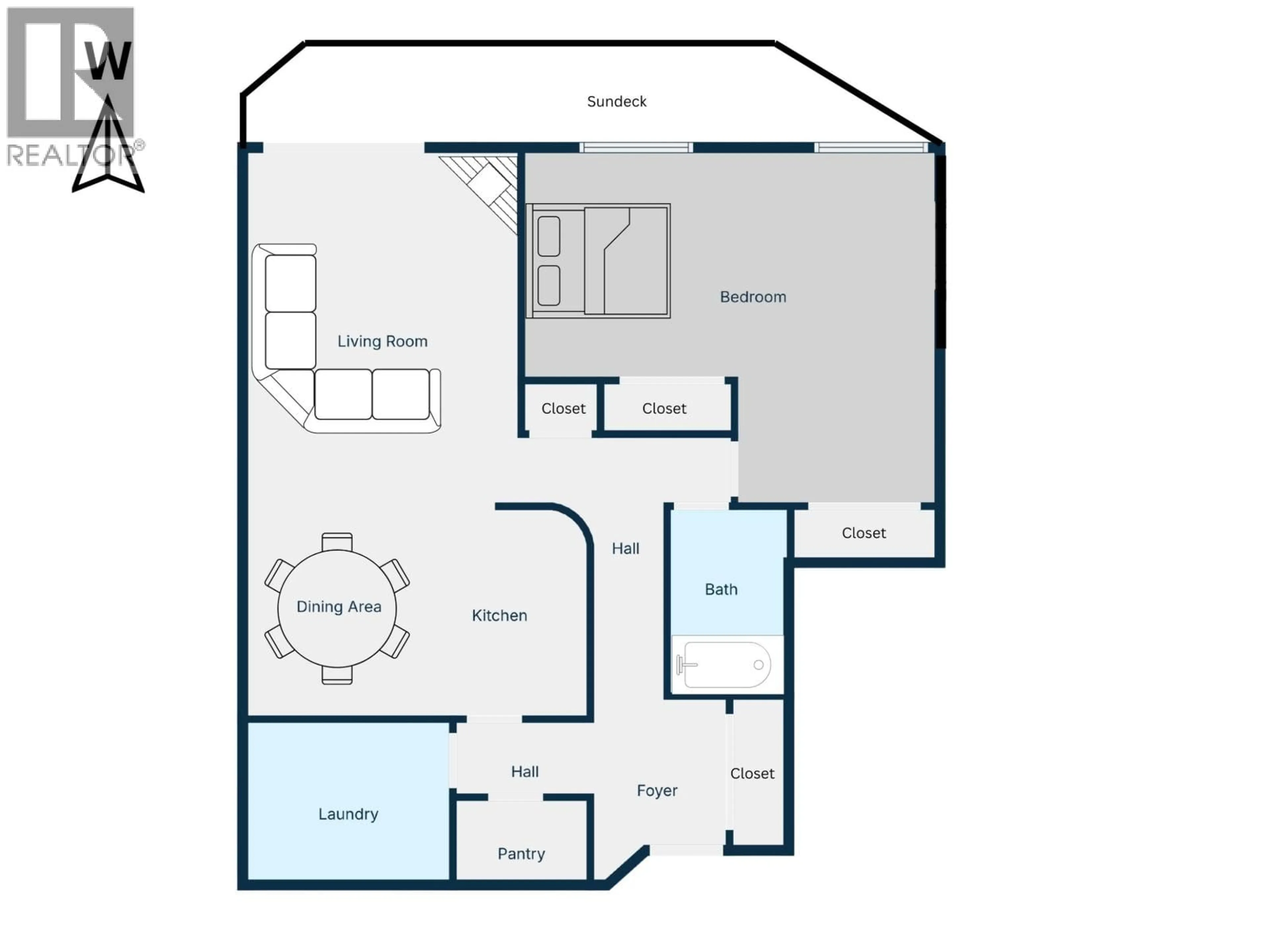 Floor plan for 105 - 7255 SOUTHRIDGE AVENUE, Prince George British Columbia V2N4Z3