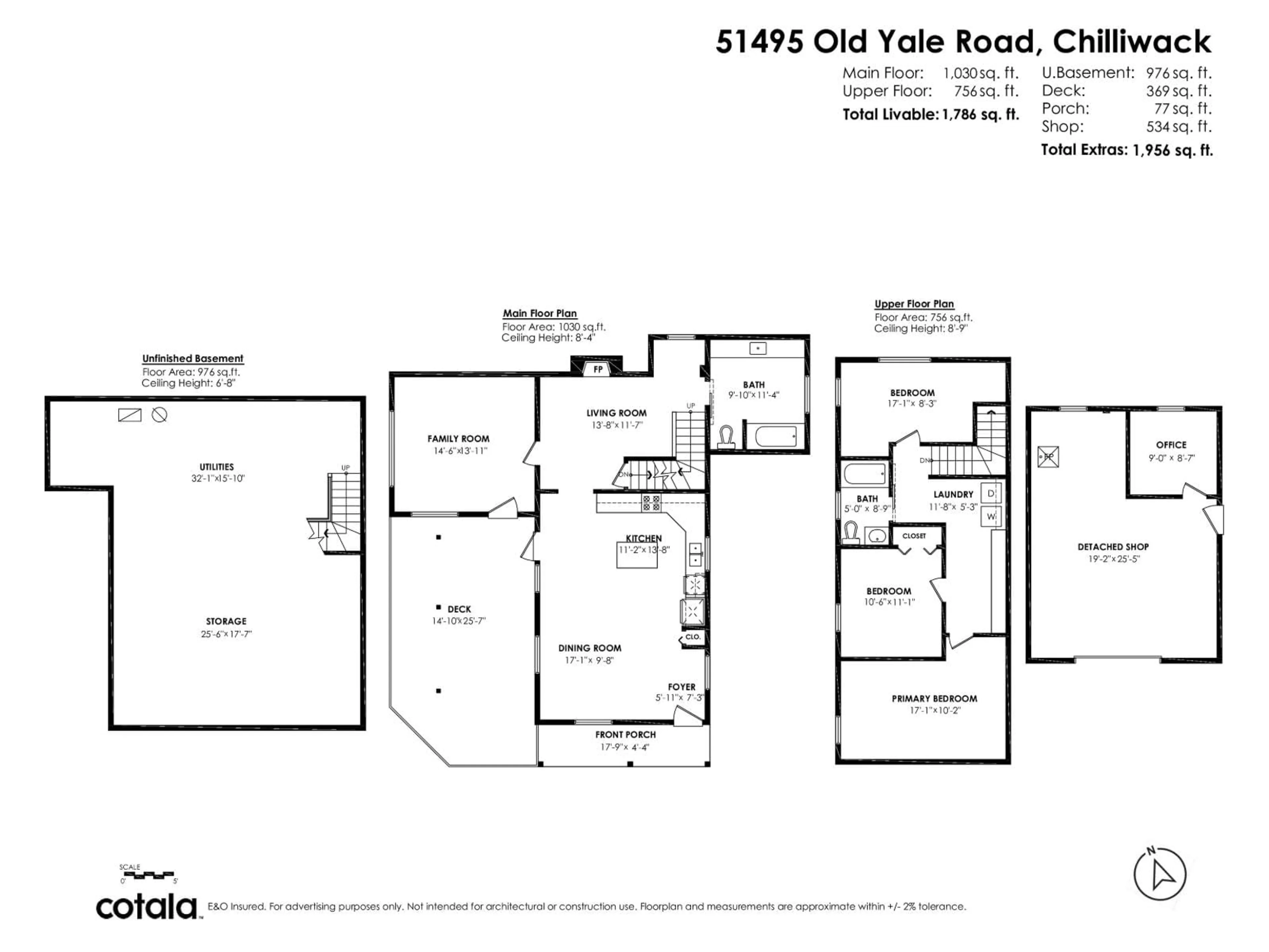 Floor plan for 51495 OLD YALE ROAD, Rosedale British Columbia V0X1X0