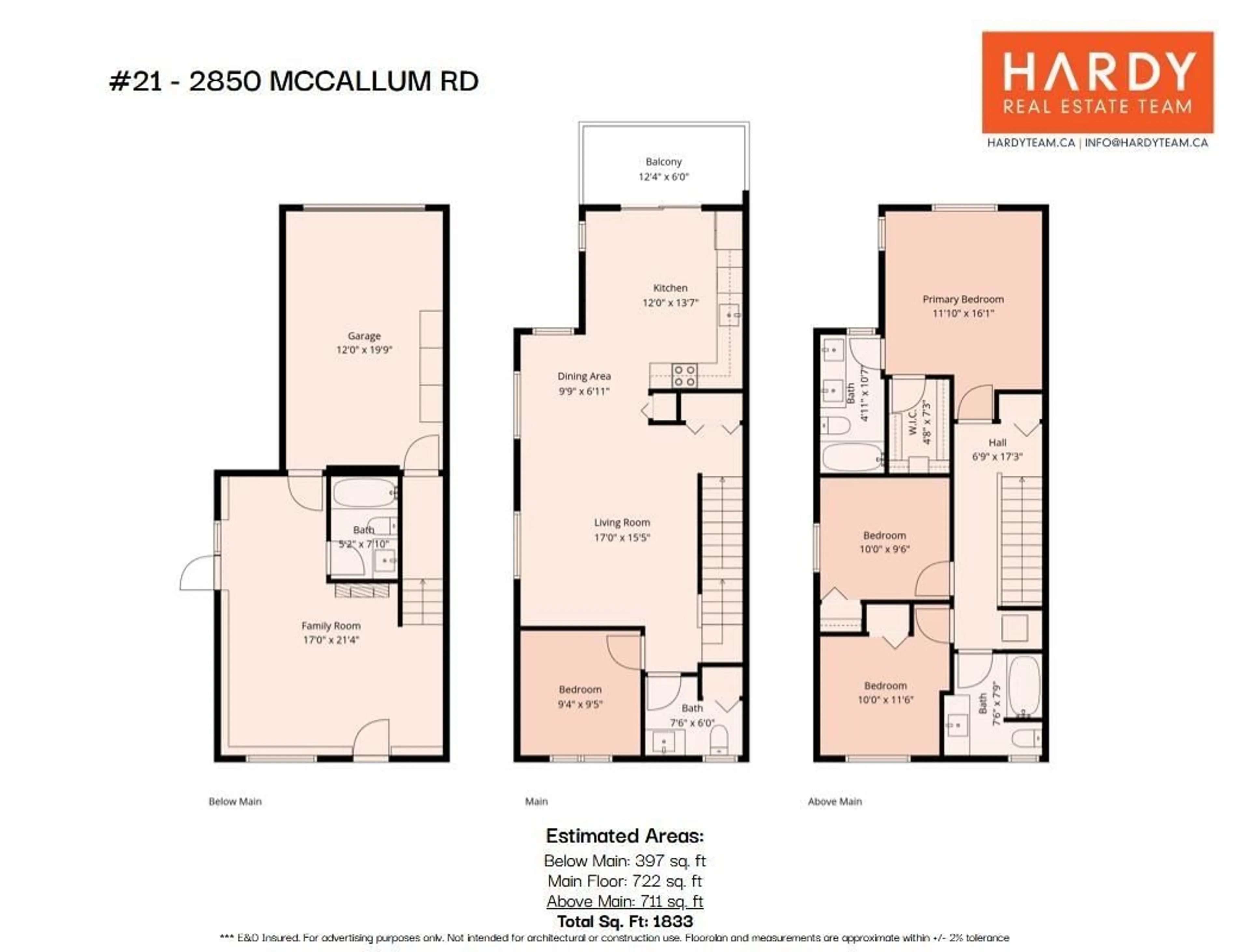 Floor plan for 21 - 2850 MCCALLUM ROAD, Abbotsford British Columbia V2S3R3