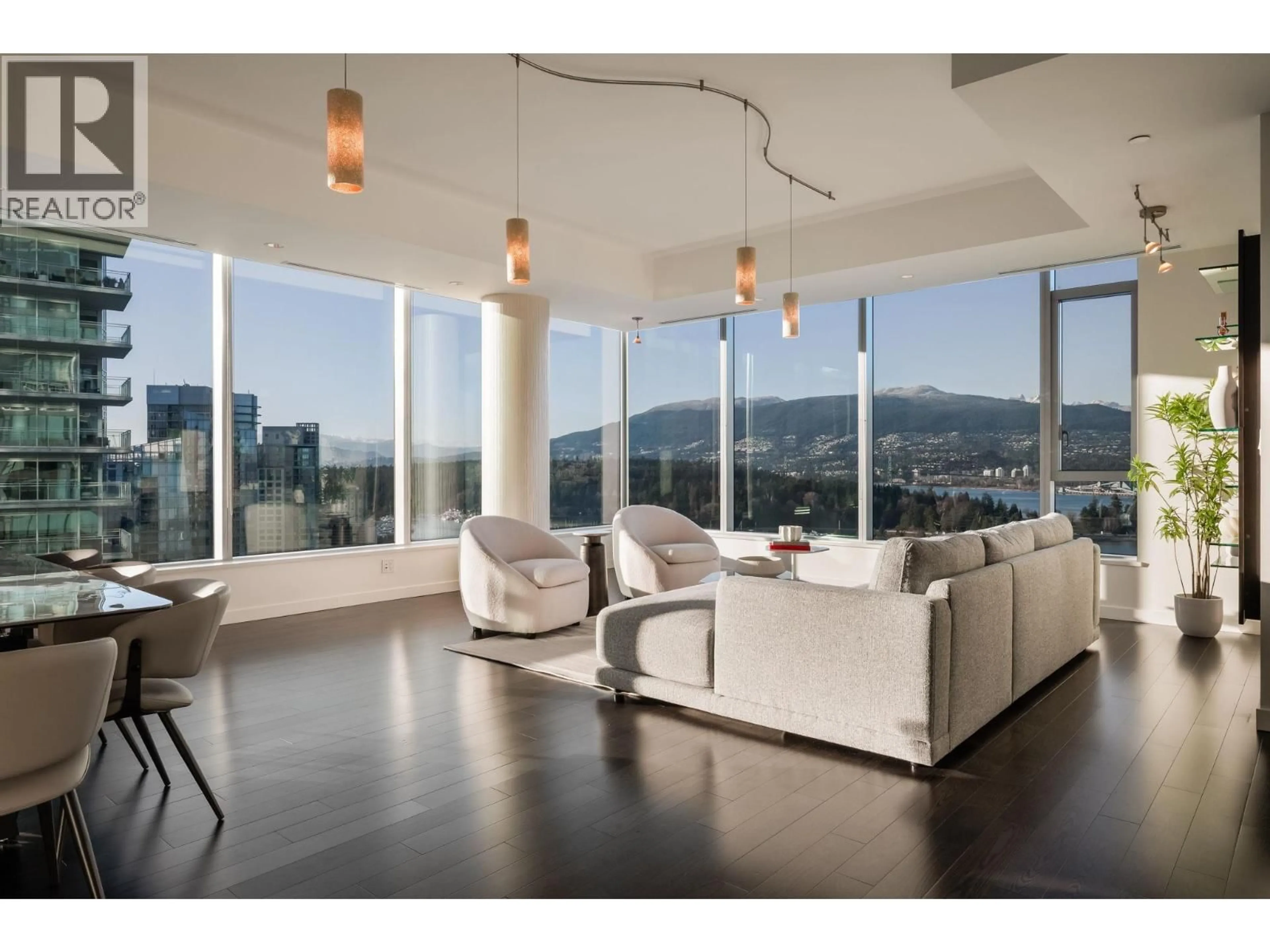 Living room with furniture, unknown for 2201 - 277 THURLOW STREET, Vancouver British Columbia V6C0C1