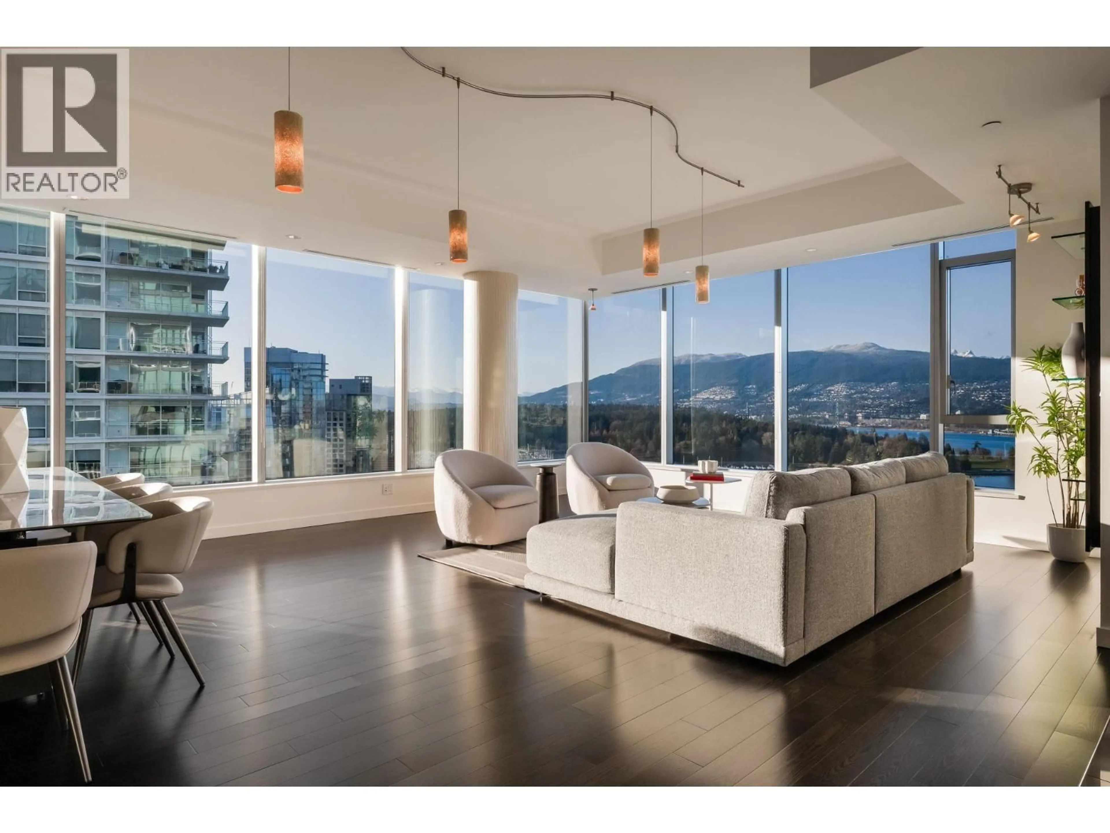 Living room with furniture, unknown for 2201 - 277 THURLOW STREET, Vancouver British Columbia V6C0C1