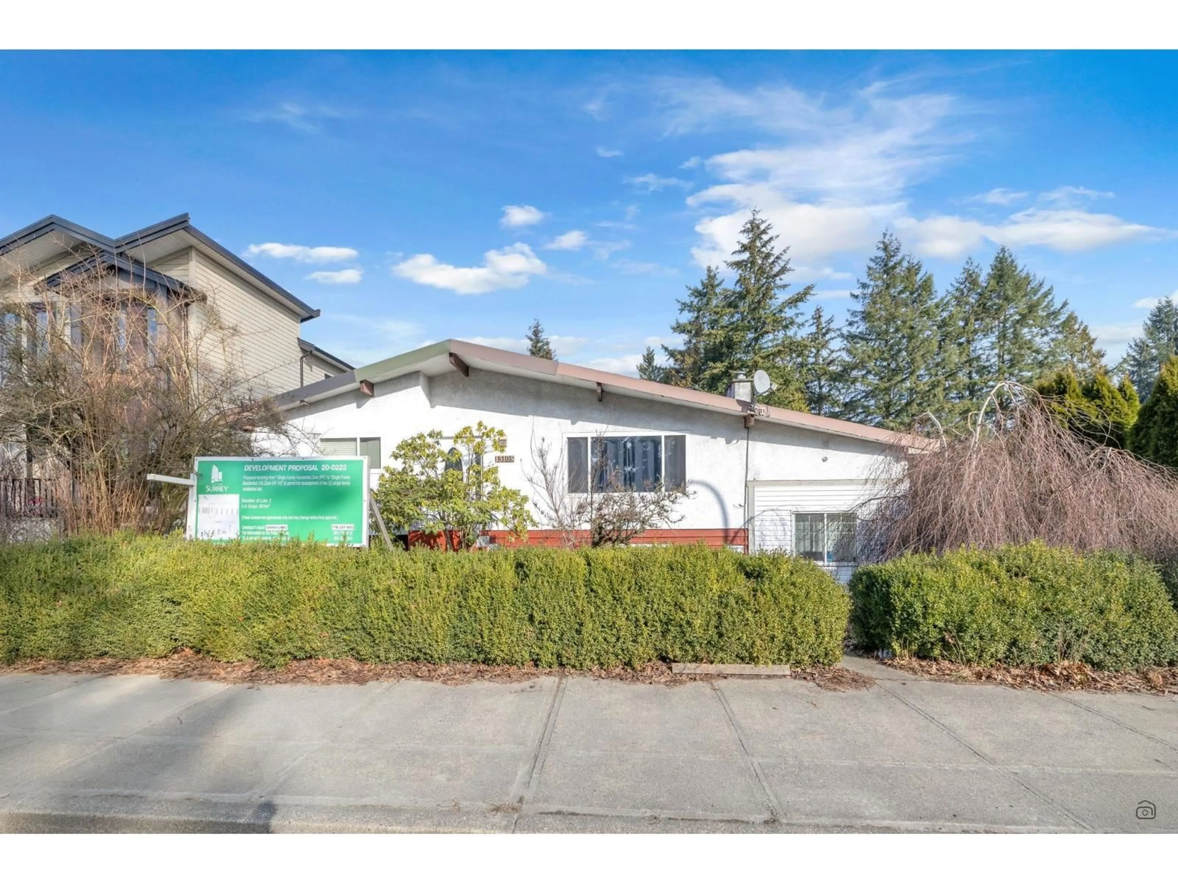 Home with vinyl exterior material, street for 13105 64 AVENUE, Surrey British Columbia V3W1X8