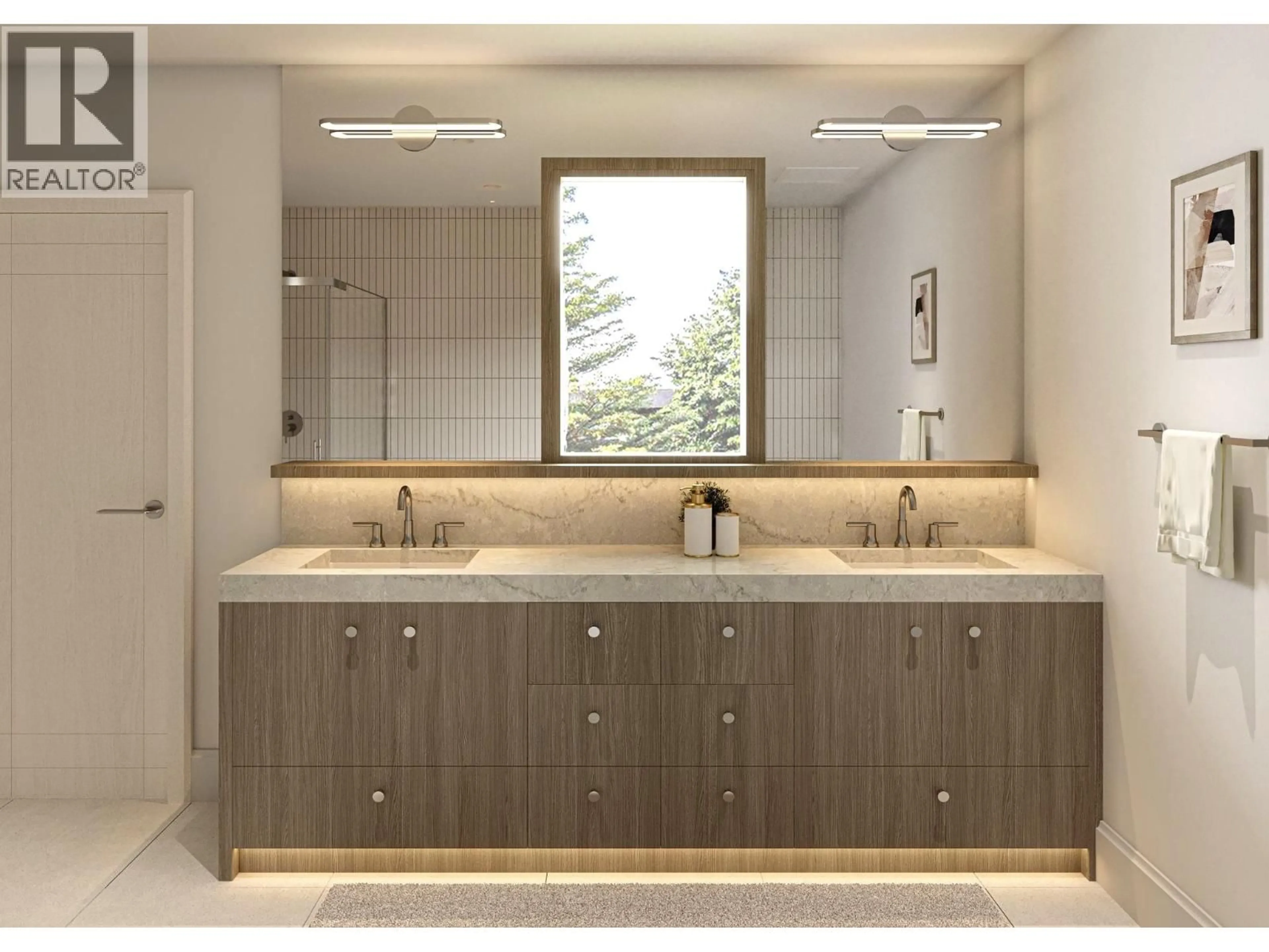 Contemporary bathroom, ceramic/tile floor for 2 - 7061 PAULUS CRESCENT, Burnaby British Columbia V5A1P4