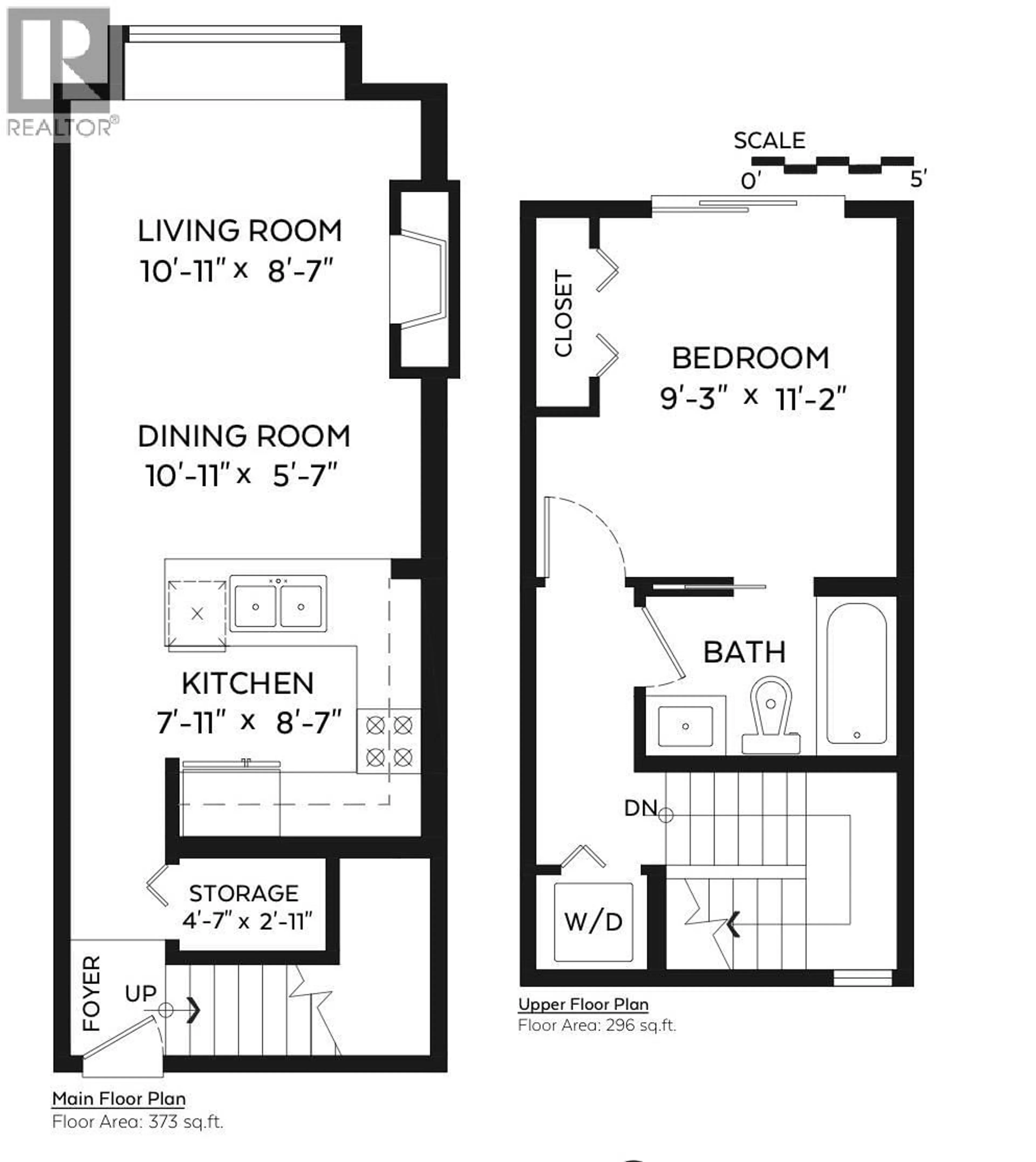 Floor plan for 301 - 3727 10 AVENUE, Vancouver British Columbia V6R2G5