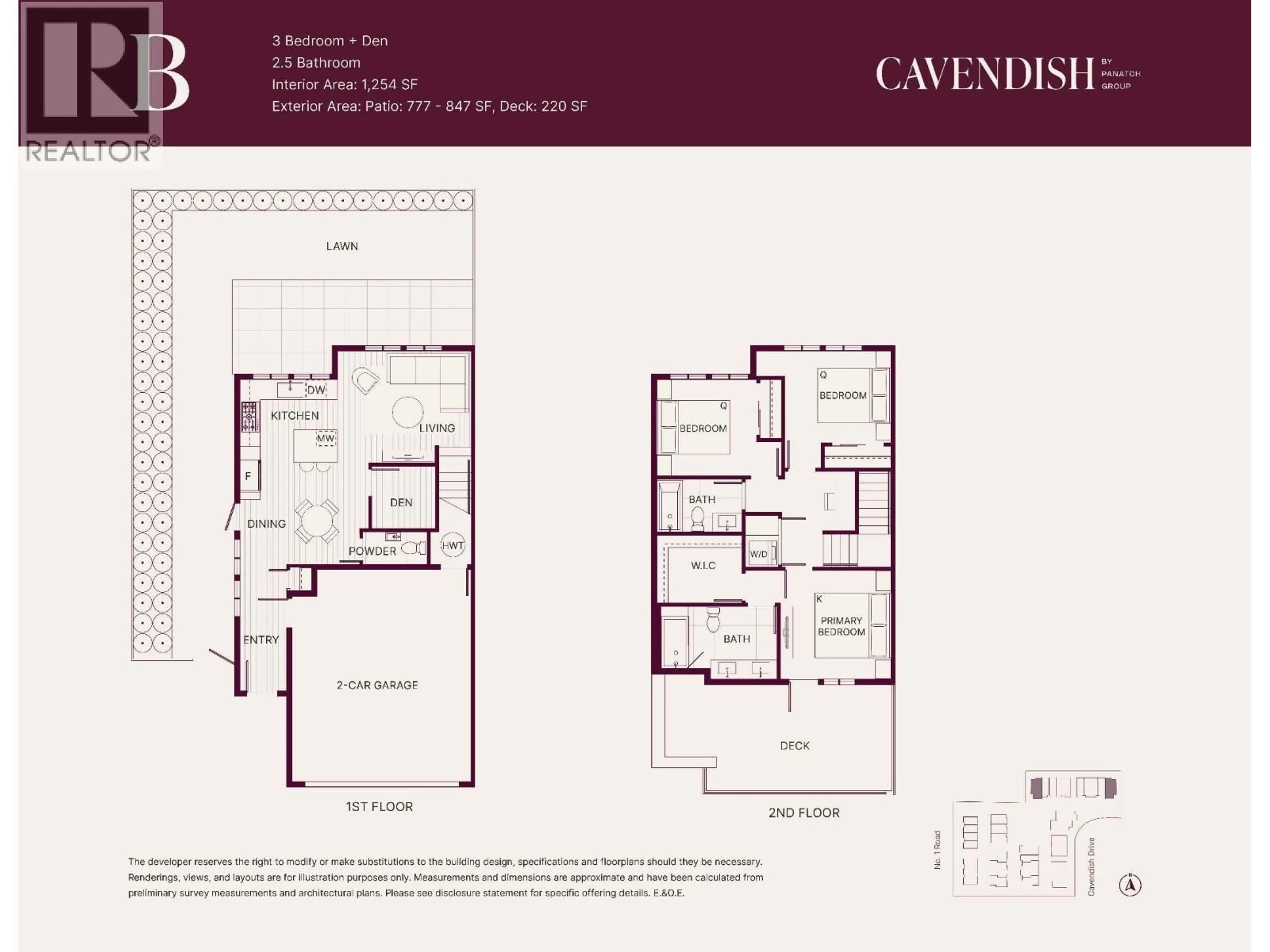 Floor plan for 26 - 10188 NO. 1 ROAD, Richmond British Columbia V7E0C8