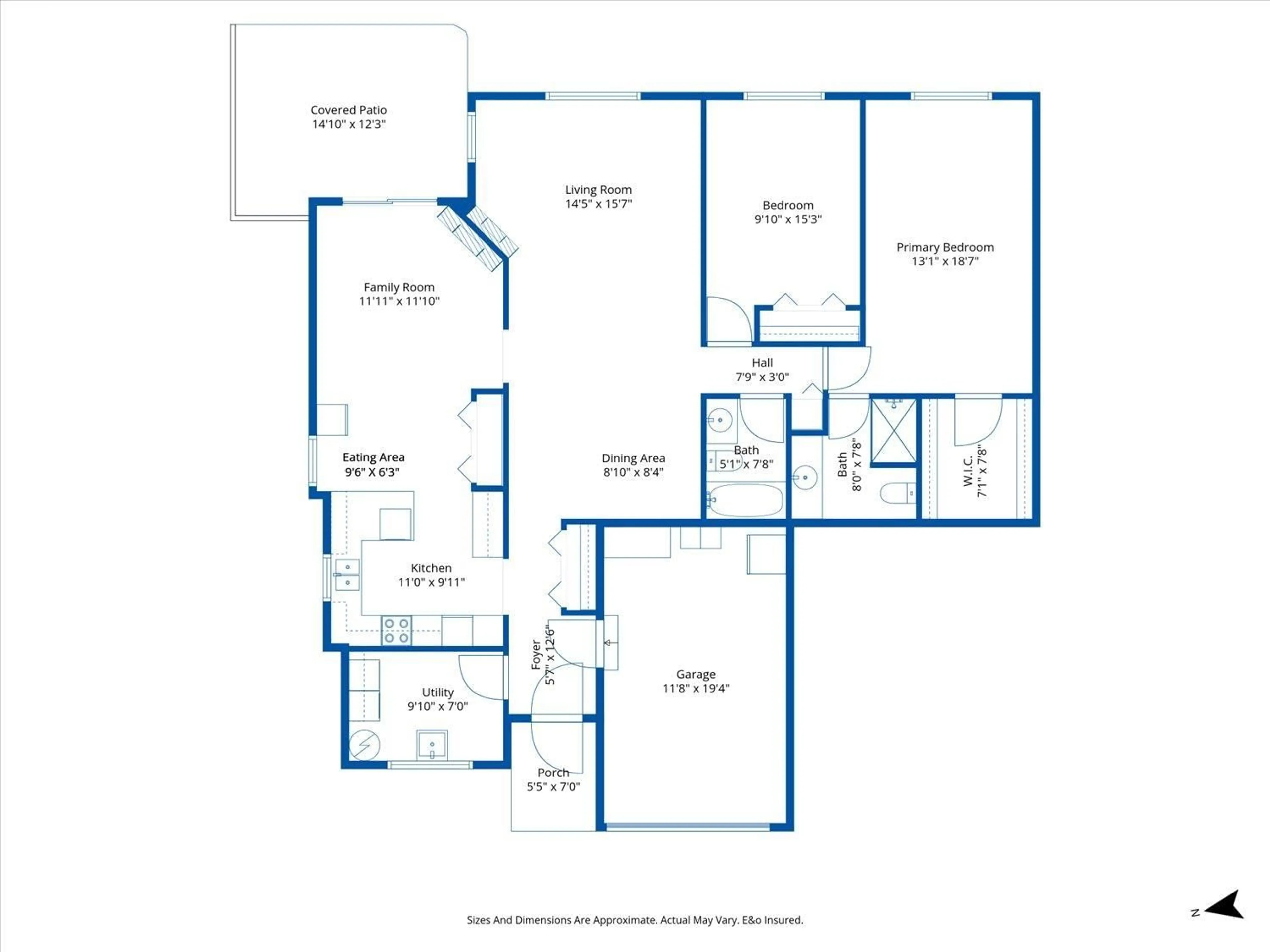 Floor plan for 114 - 8485 YOUNG ROAD, Chilliwack British Columbia V2P7Y7