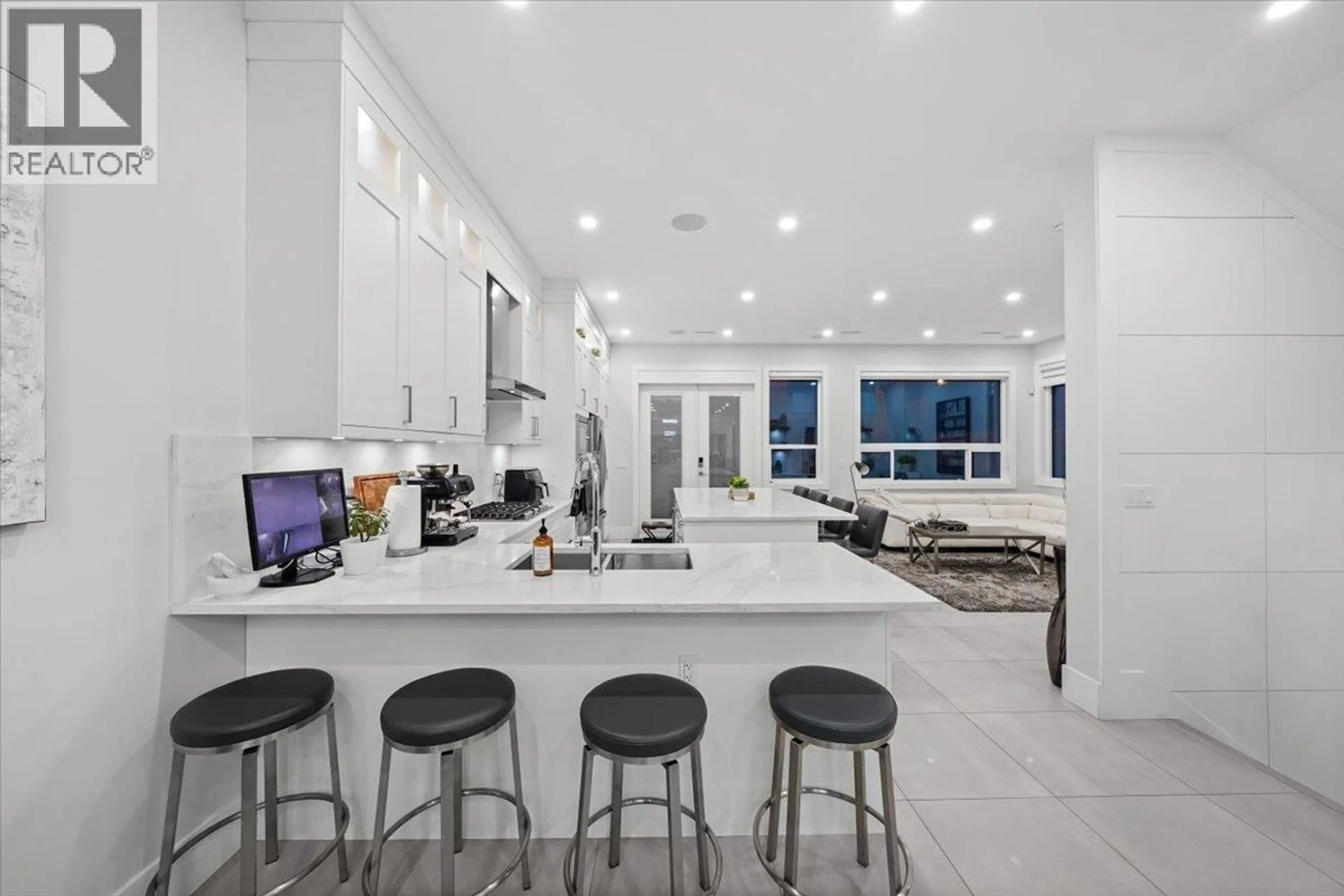 Contemporary kitchen, ceramic/tile floor for 1041 STEWART AVENUE, Coquitlam British Columbia V3K2N8