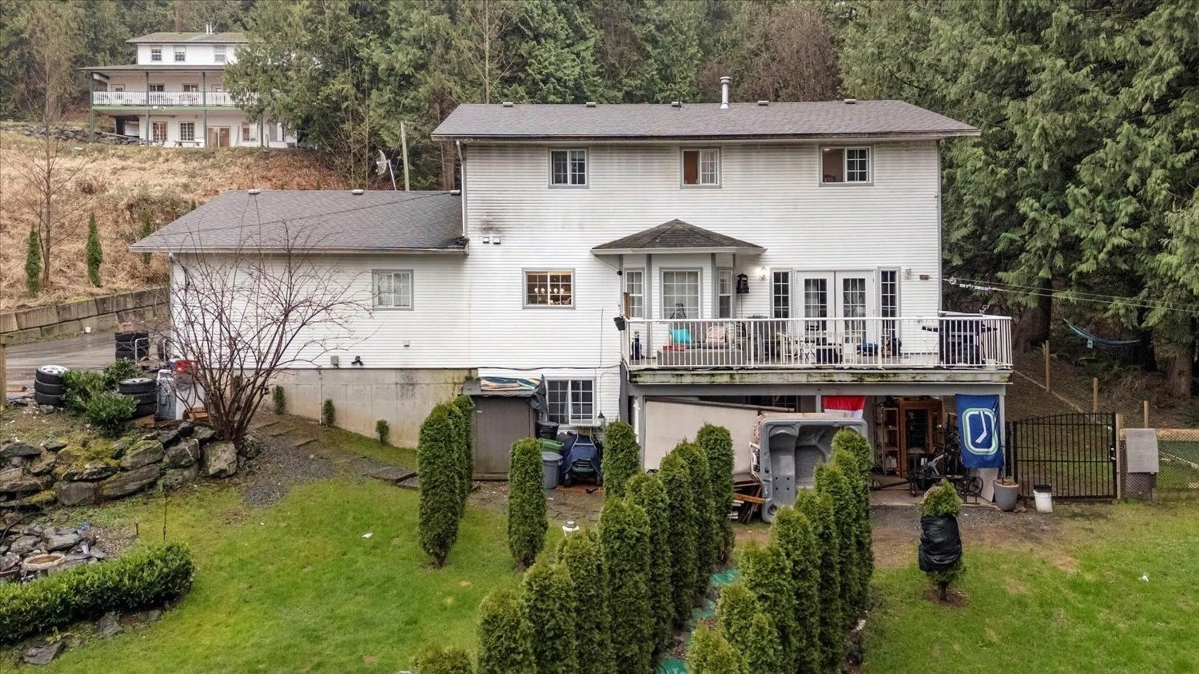 A pic from outside/outdoor area/front of a property/back of a property/a pic from drone, unknown for 48009 ELK VIEW ROAD, Chilliwack British Columbia V4Z1E1