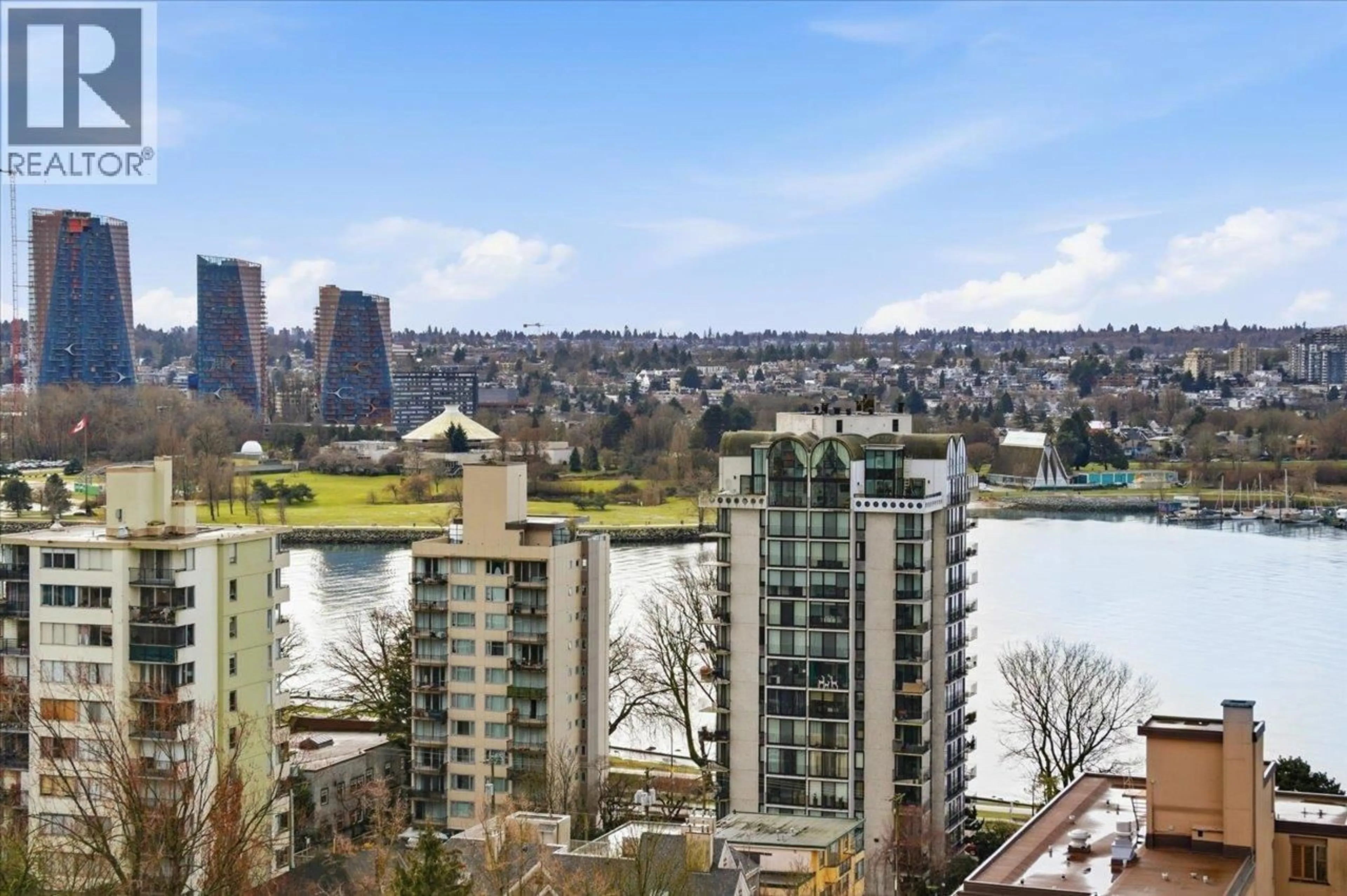 A pic from outside/outdoor area/front of a property/back of a property/a pic from drone, water/lake/river/ocean view for 1608 - 1251 CARDERO STREET, Vancouver British Columbia V6G2H9