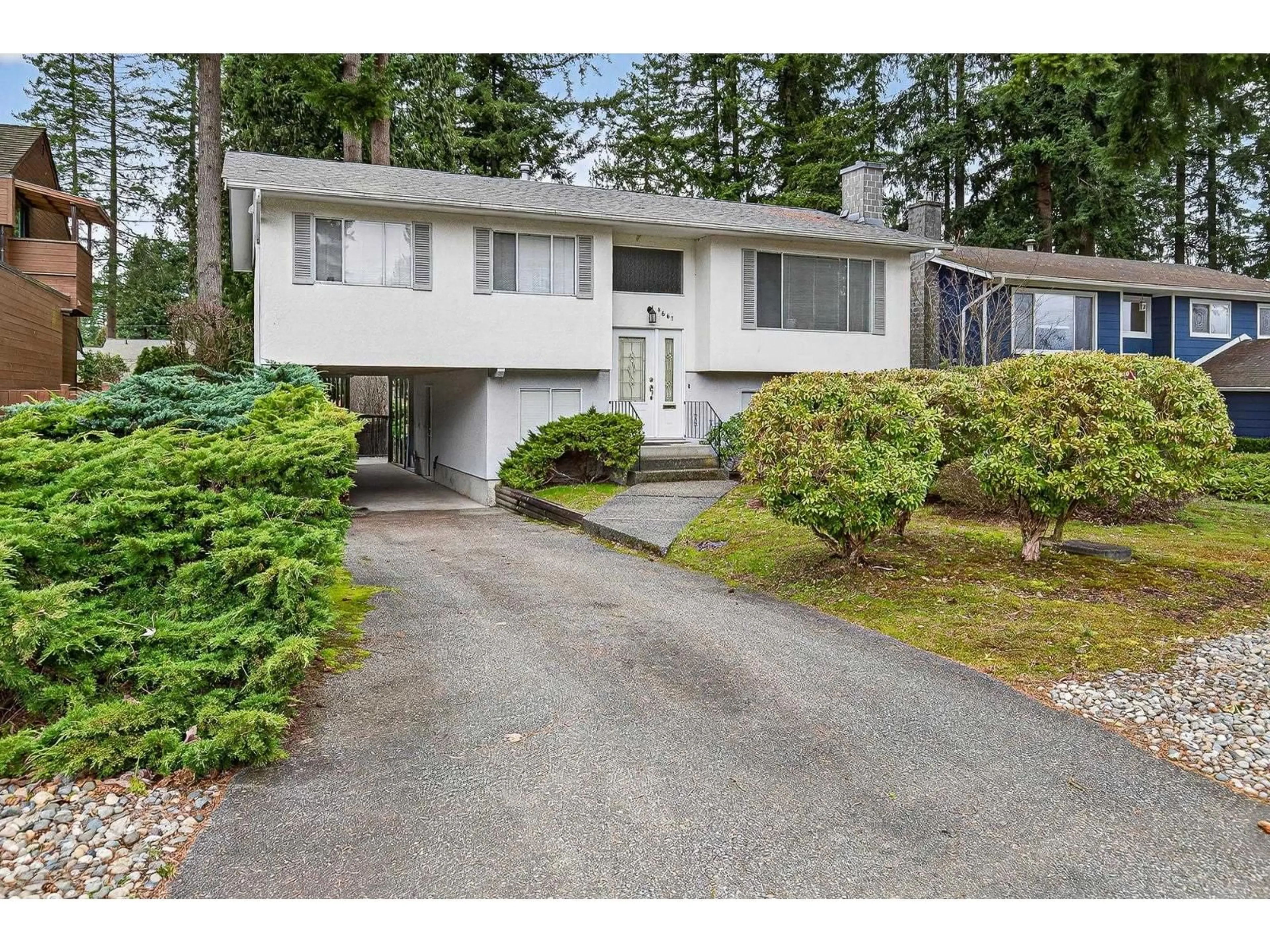 Home with vinyl exterior material, street for 4661 198C STREET, Langley British Columbia V3A5Z7