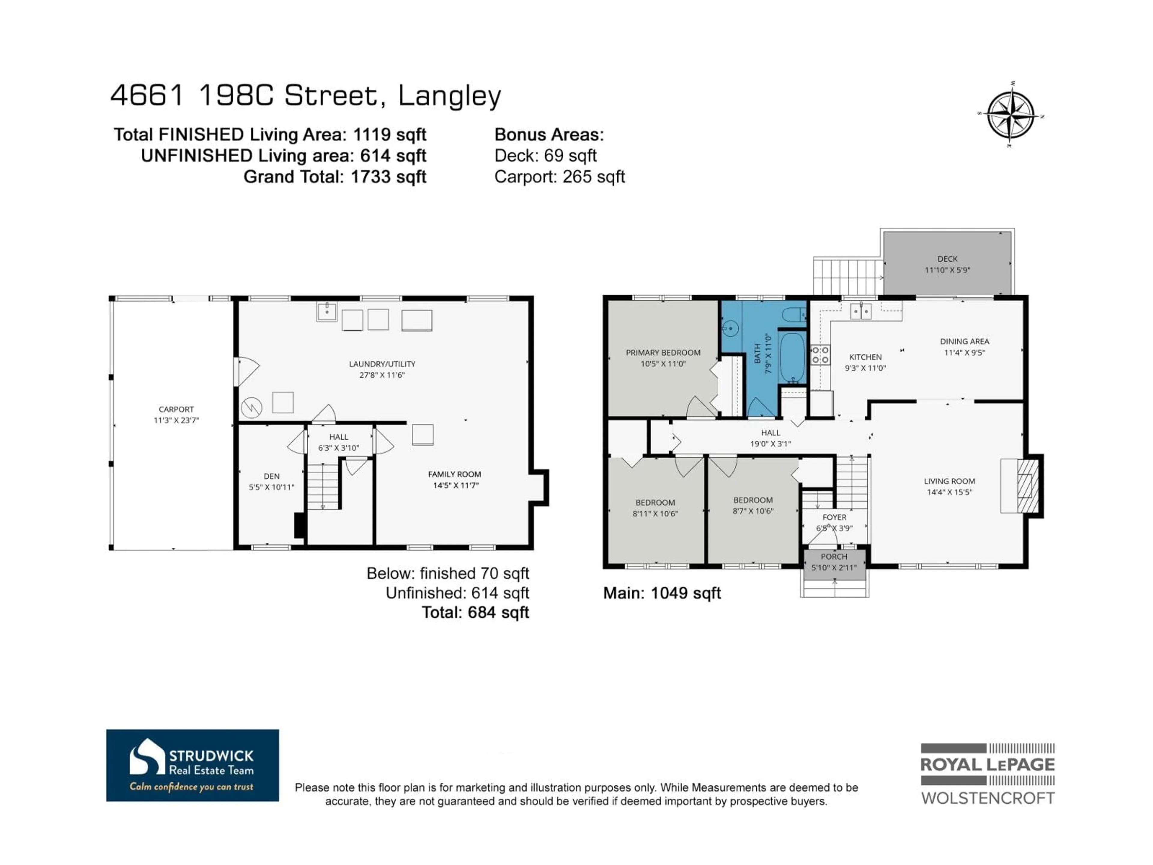 Floor plan for 4661 198C STREET, Langley British Columbia V3A5Z7
