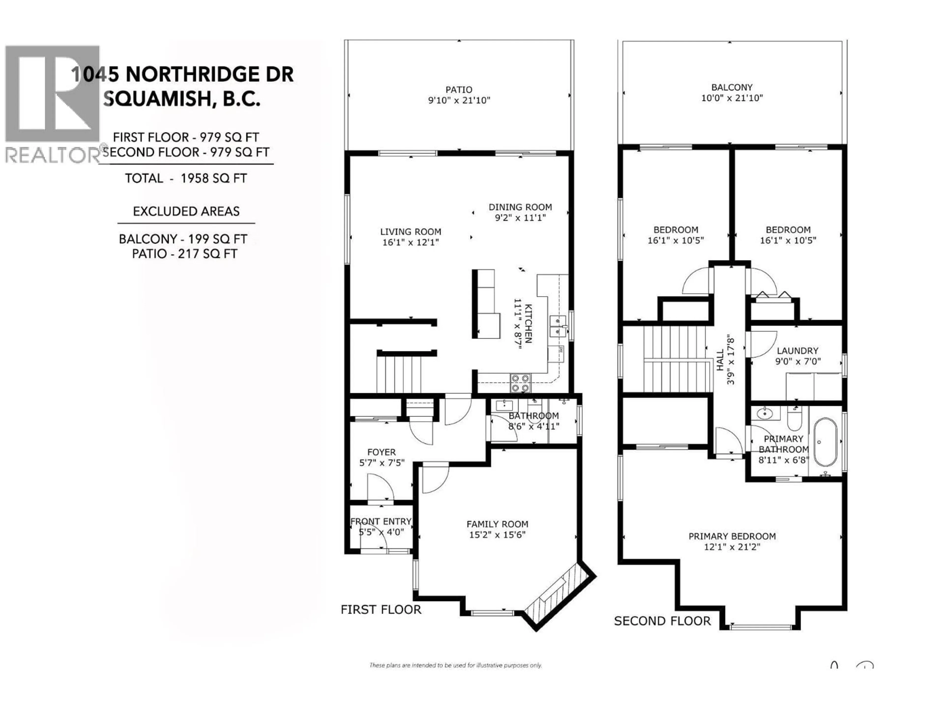 Floor plan for 1045 NORTHRIDGE DRIVE, Squamish British Columbia V0N3G0