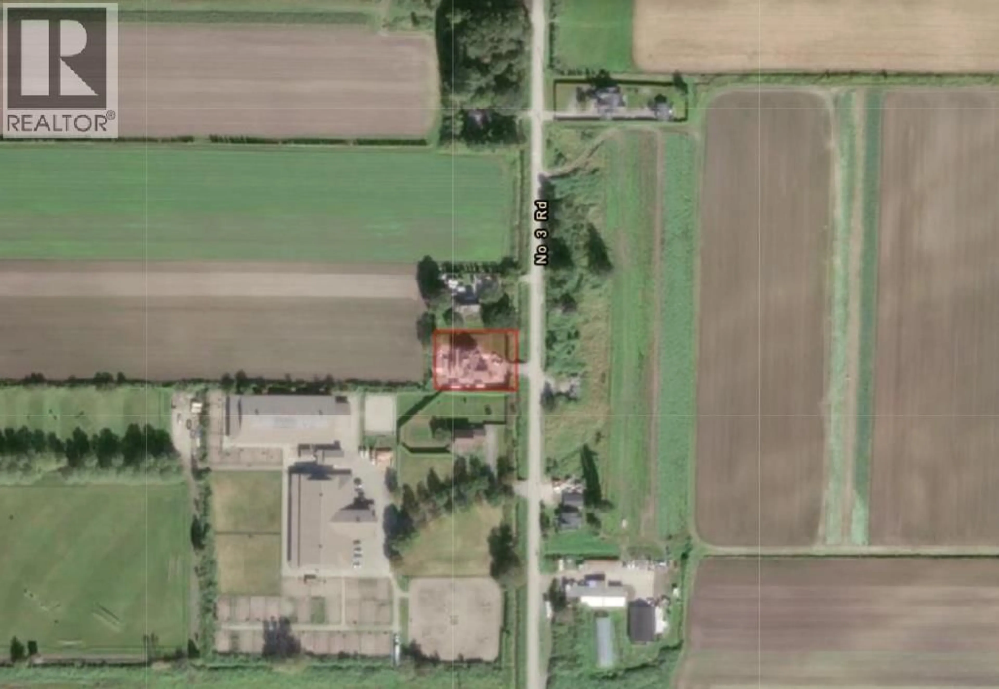 A pic from outside/outdoor area/front of a property/back of a property/a pic from drone, building for 13451 NO. 3 ROAD, Richmond British Columbia V7A1X7