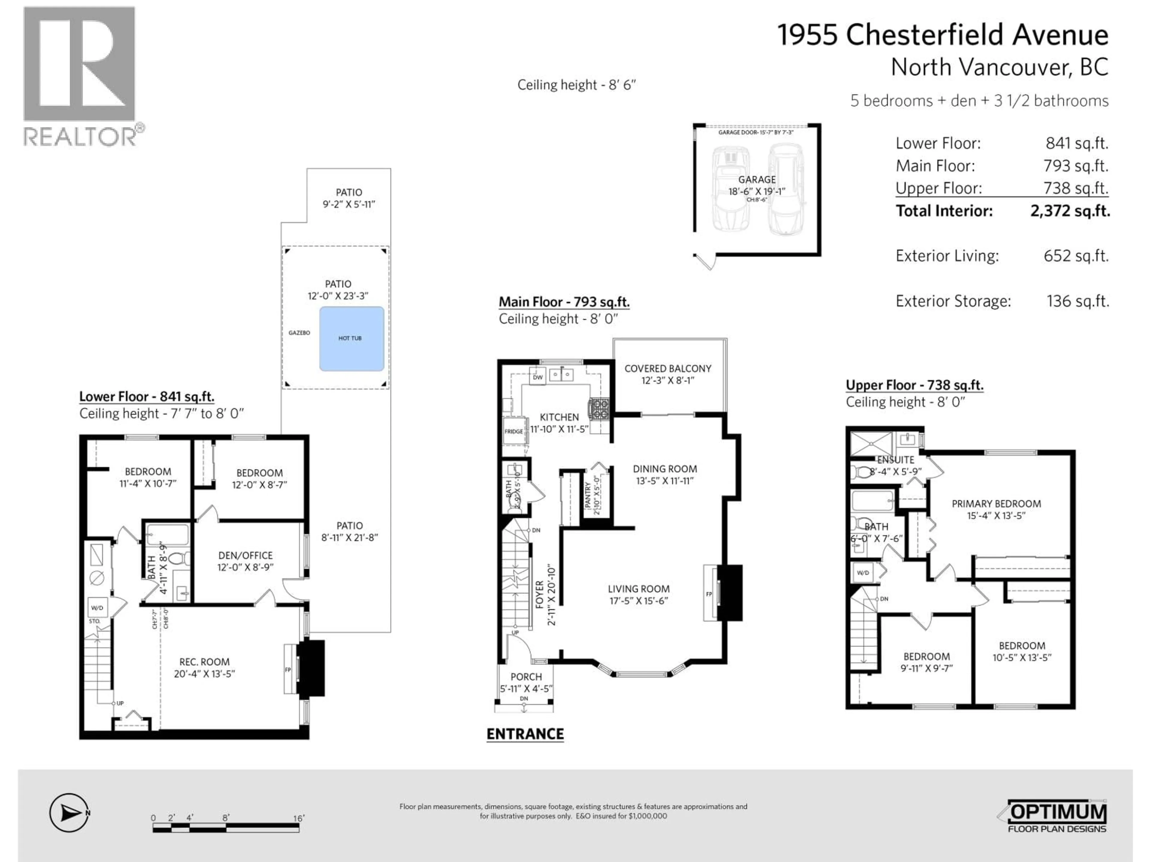 Floor plan for 1955 CHESTERFIELD AVENUE, North Vancouver British Columbia V7M2P4