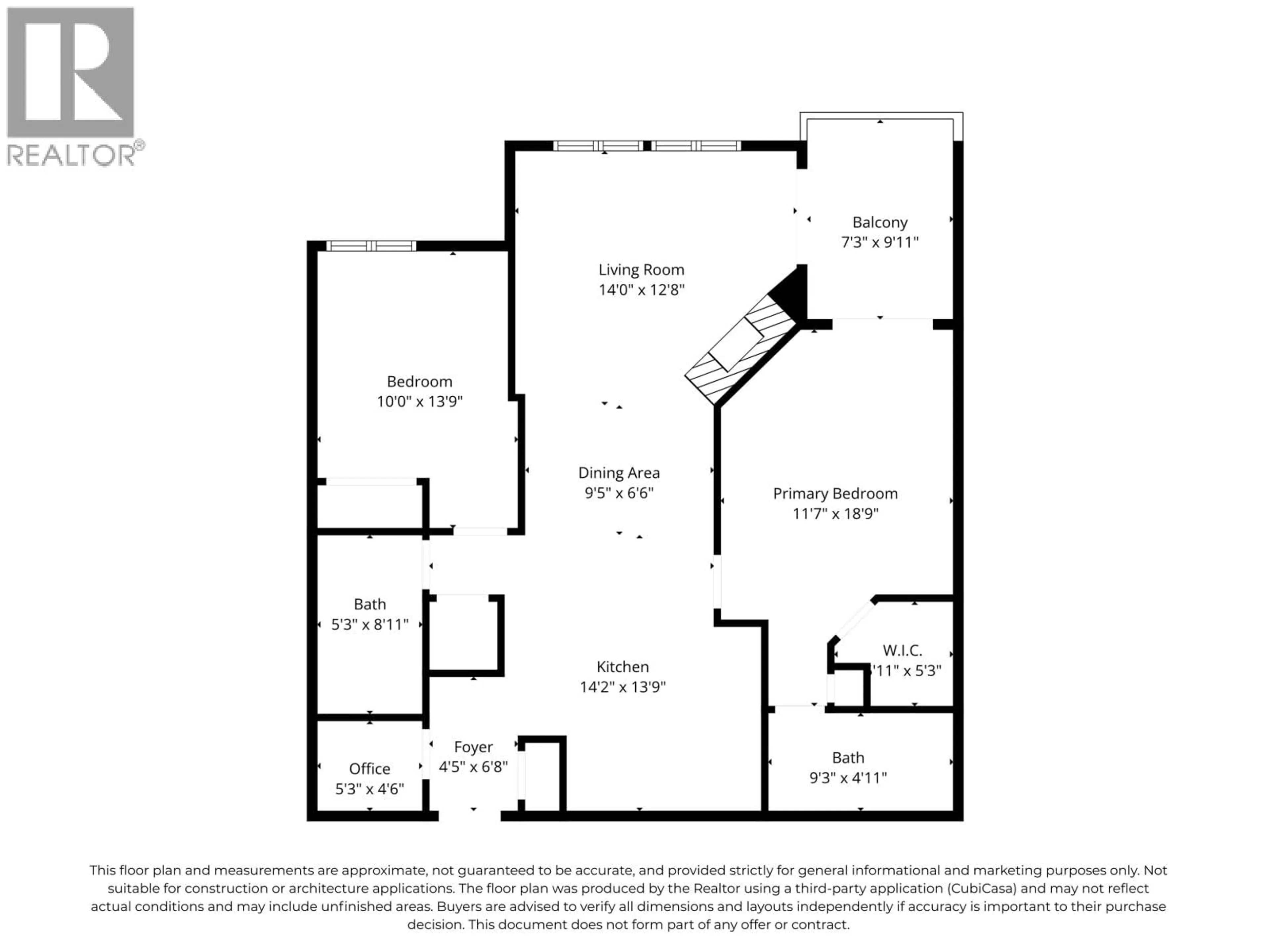 Floor plan for 212 - 19091 MCMYN ROAD, Pitt Meadows British Columbia V3Y2S8