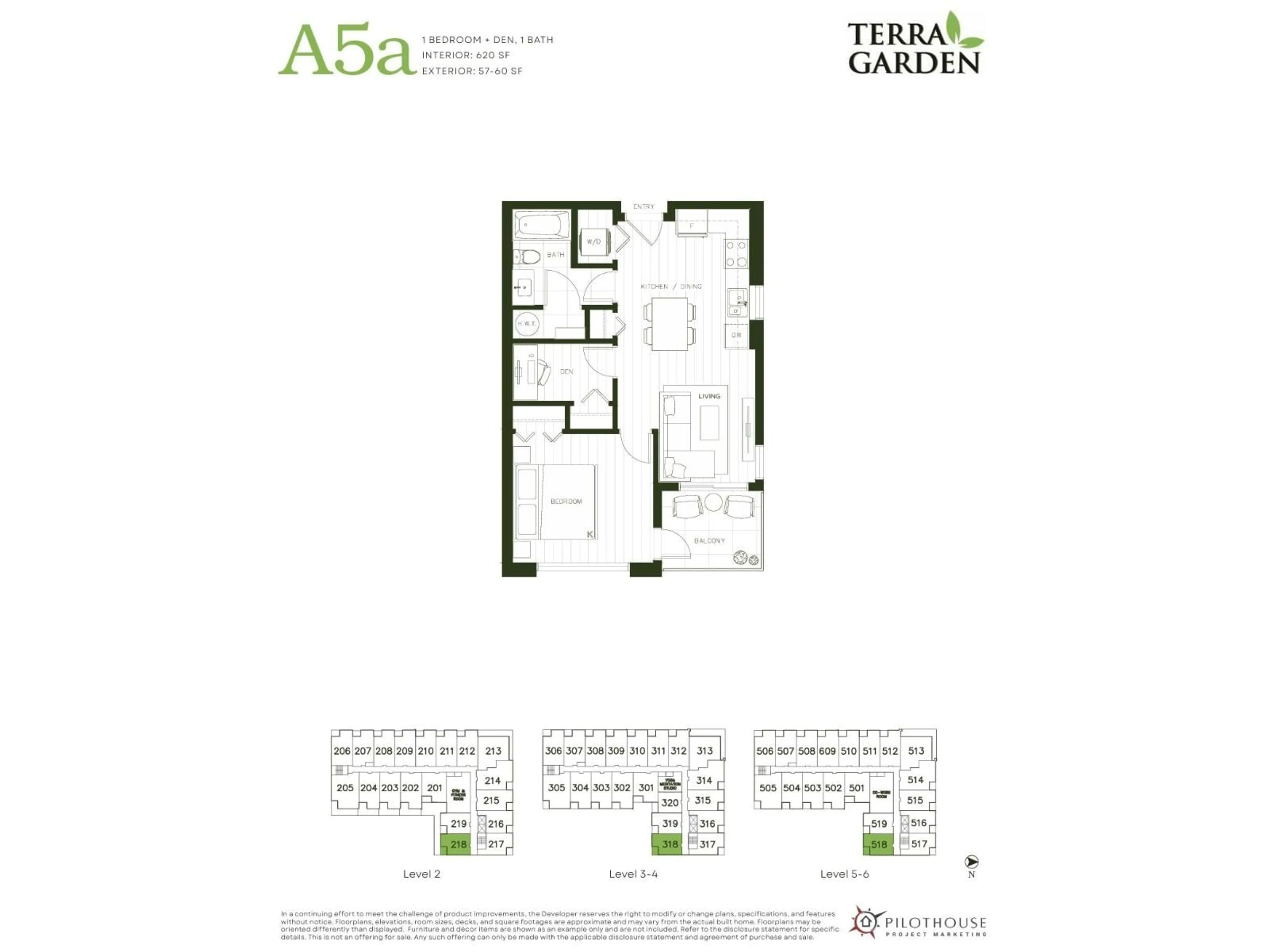 Floor plan for 418 - 15258 102A AVENUE, Surrey British Columbia V0V0V0
