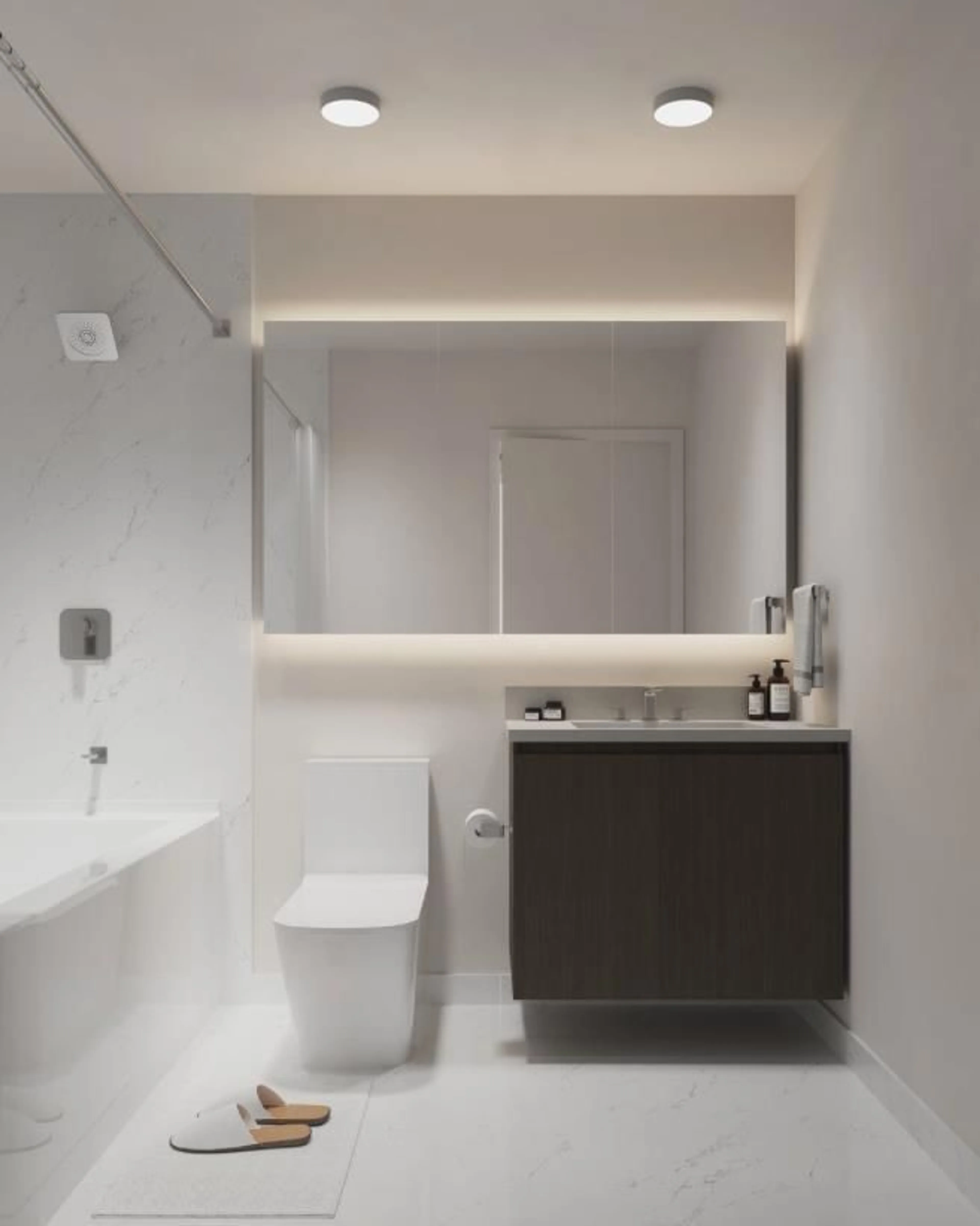 Contemporary bathroom, unknown for 418 - 15258 102A AVENUE, Surrey British Columbia V0V0V0