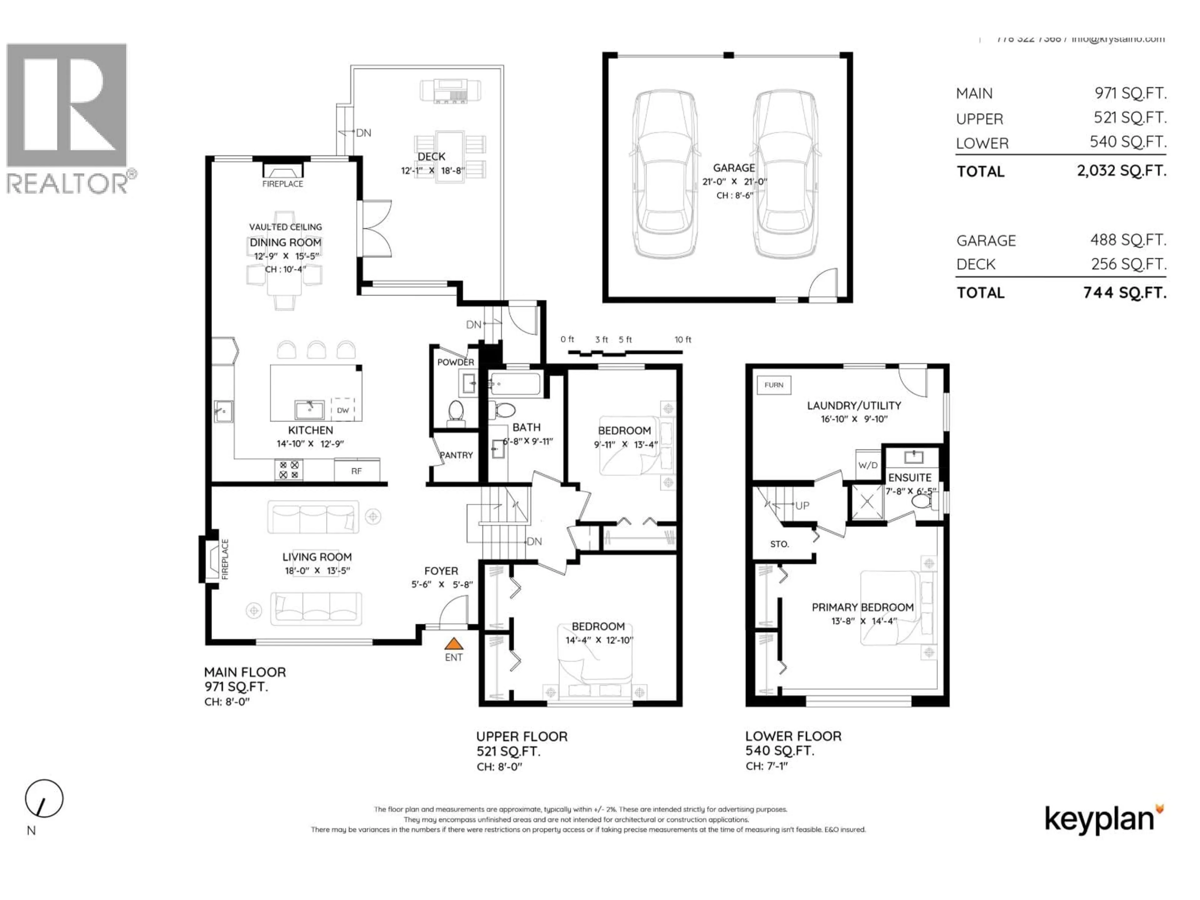 Floor plan for 2566 MCBAIN AVENUE, Vancouver British Columbia V6L2C6