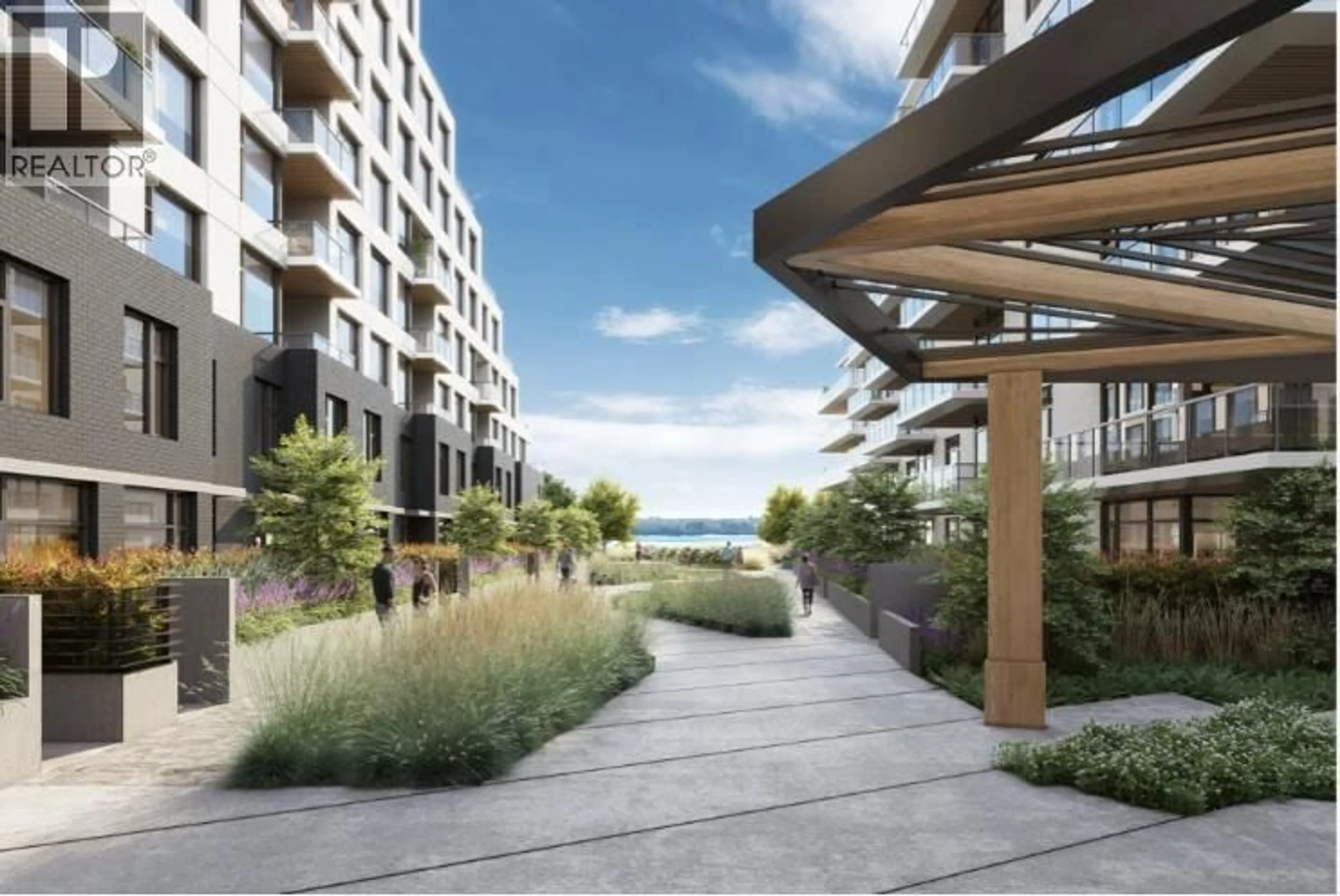 Patio, water/lake/river/ocean view for 327 - 755 HARBOURSIDE DRIVE, North Vancouver British Columbia V7P0G1
