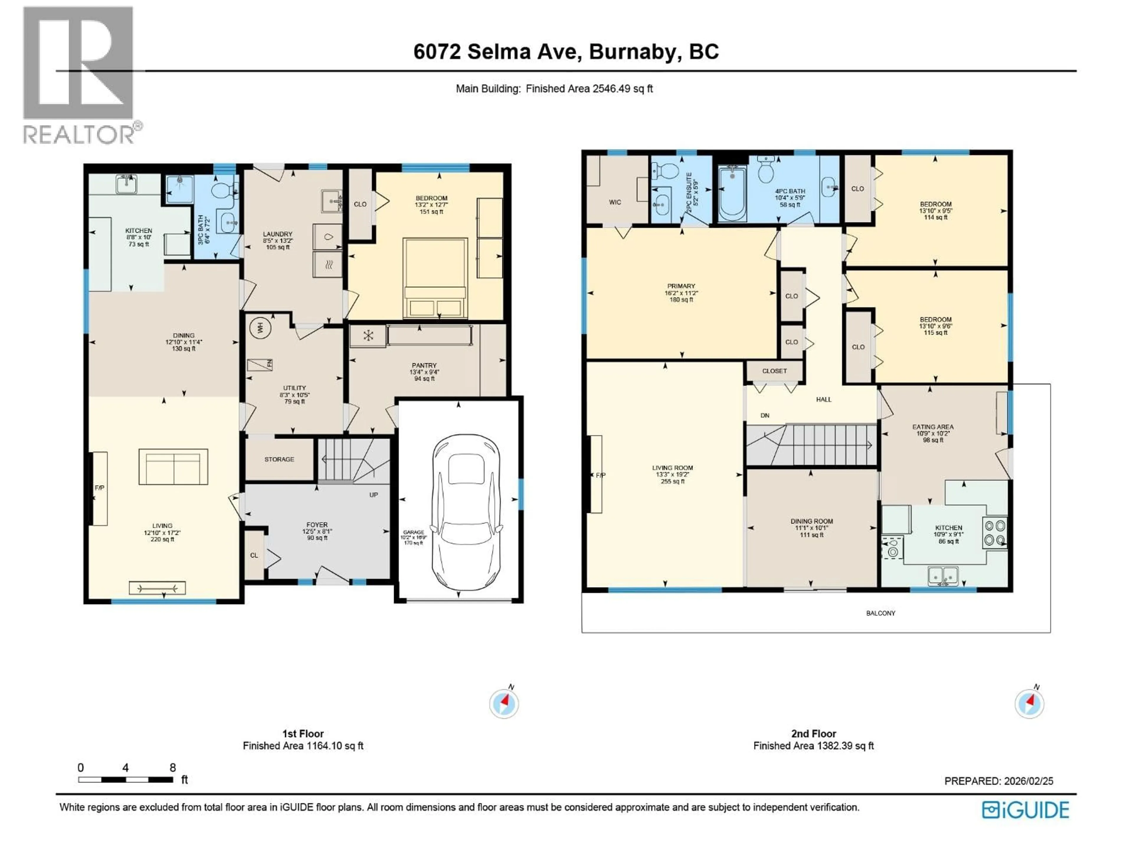 Floor plan for 6072 SELMA AVENUE, Burnaby British Columbia V5H3R2