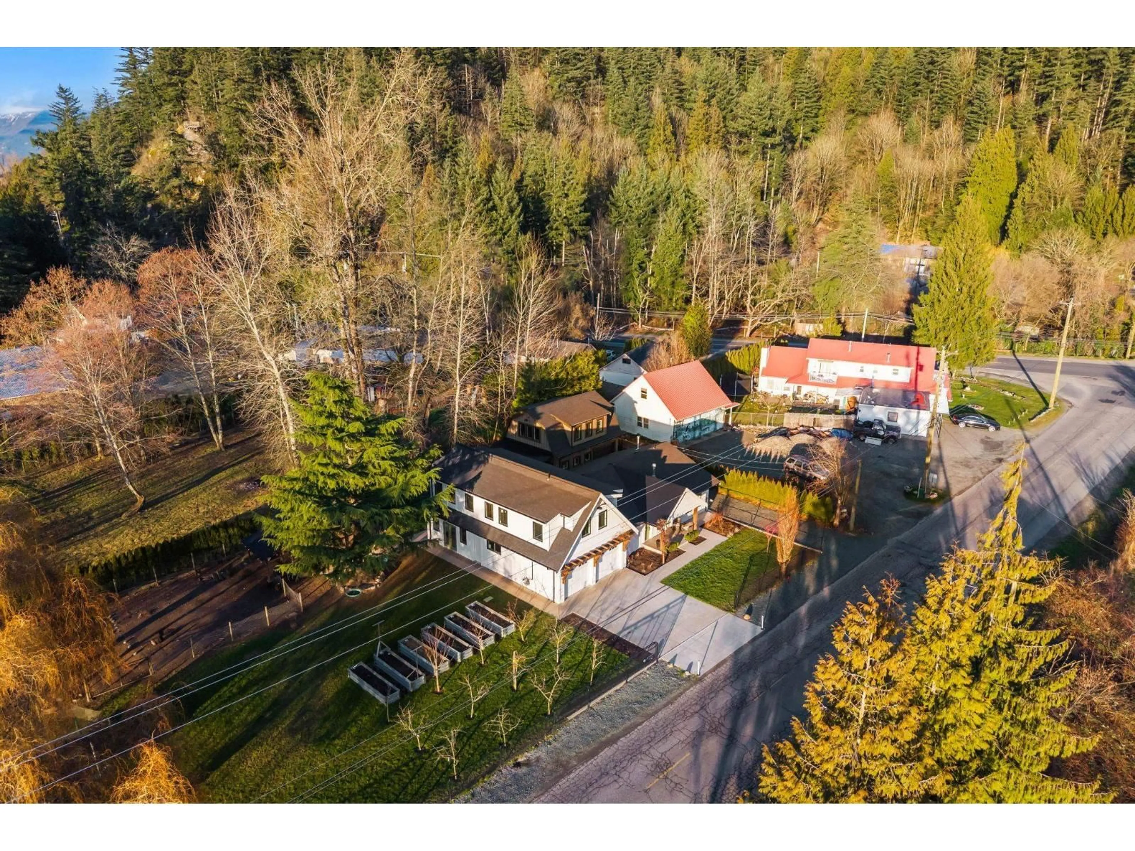 A pic from outside/outdoor area/front of a property/back of a property/a pic from drone, unknown for 6341 MCCALLUM ROAD, Agassiz British Columbia V0M1A3