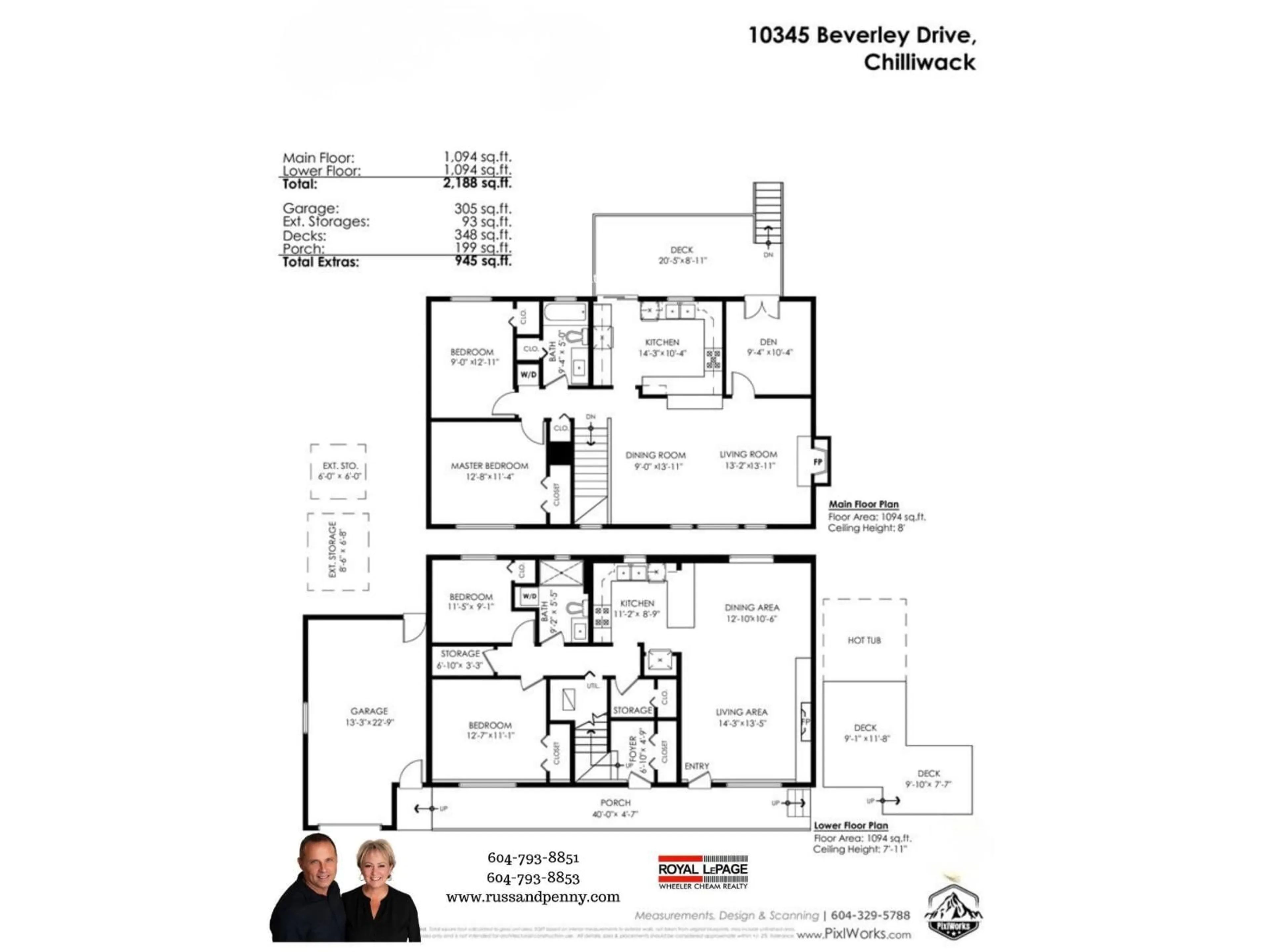 Floor plan for 10345 BEVERLEY DRIVE, Chilliwack British Columbia V2P6B2