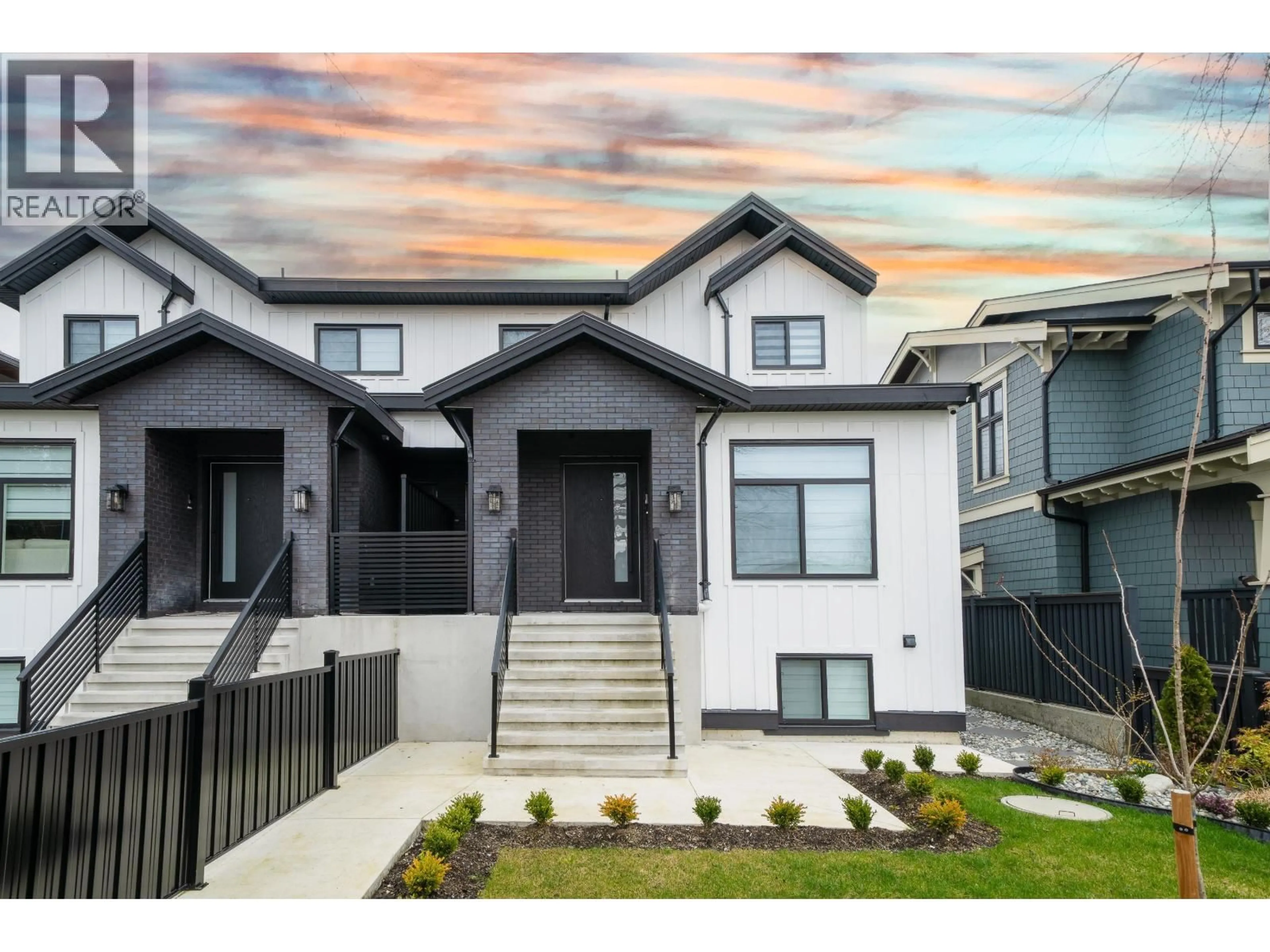 Home with vinyl exterior material, street for 4919 VENABLES STREET, Burnaby British Columbia V5B1X8