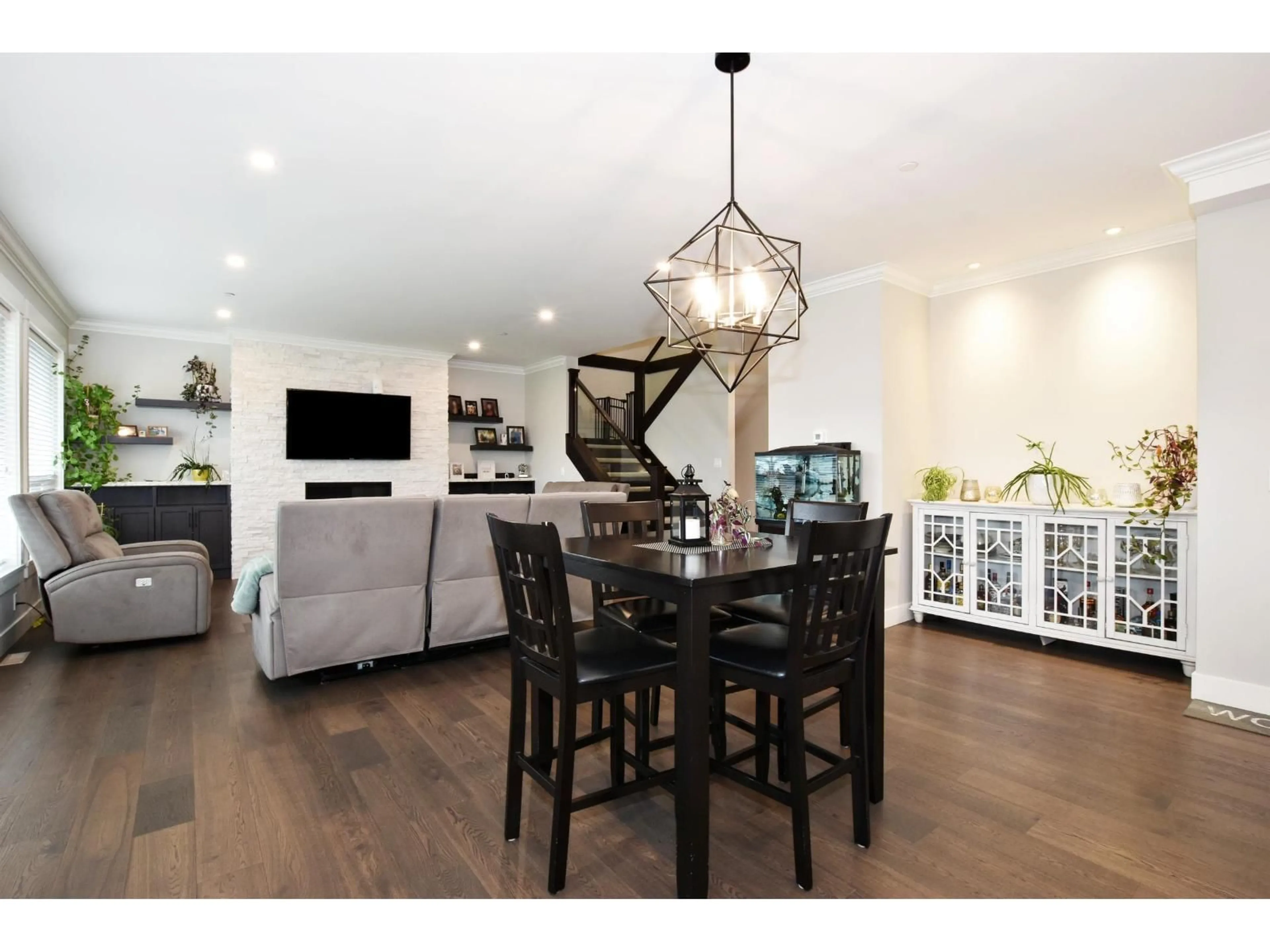 Open concept kitchen, wood/laminate floor for 35262 EWERT AVENUE, Mission British Columbia V2V0G3