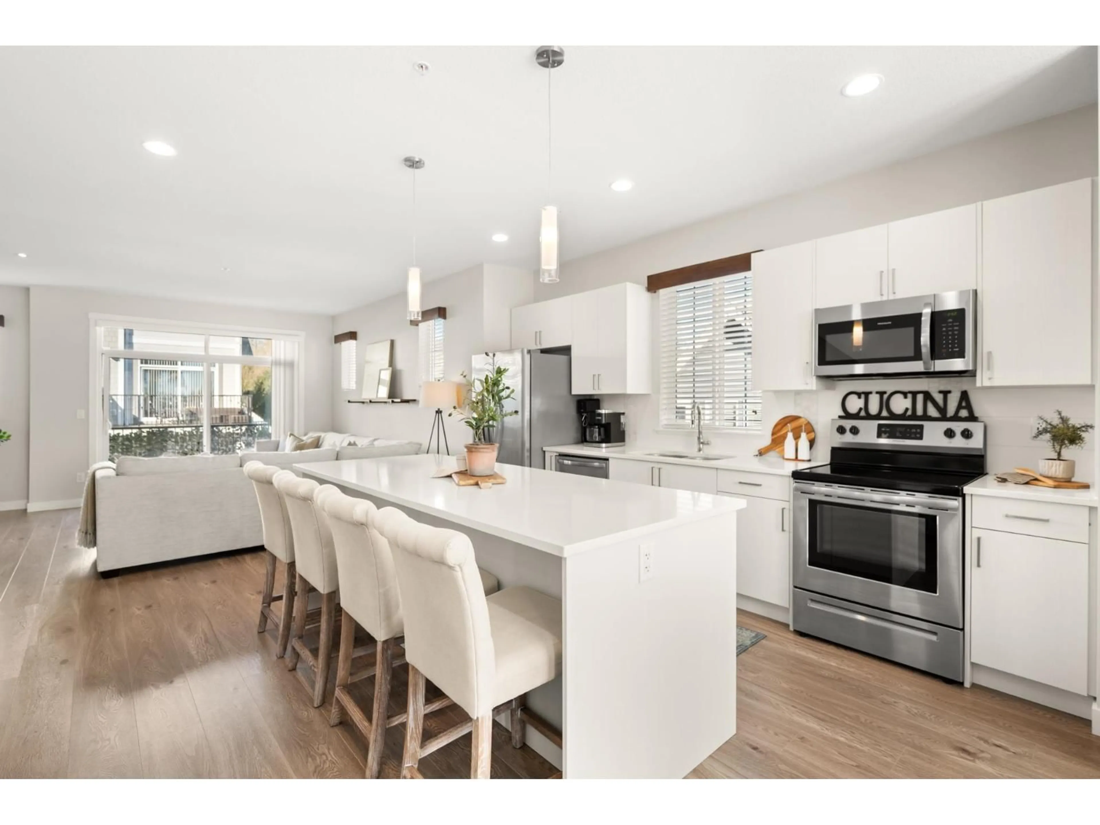 Open concept kitchen, unknown for 12 - 7169 208A STREET, Langley British Columbia V2Y0X2