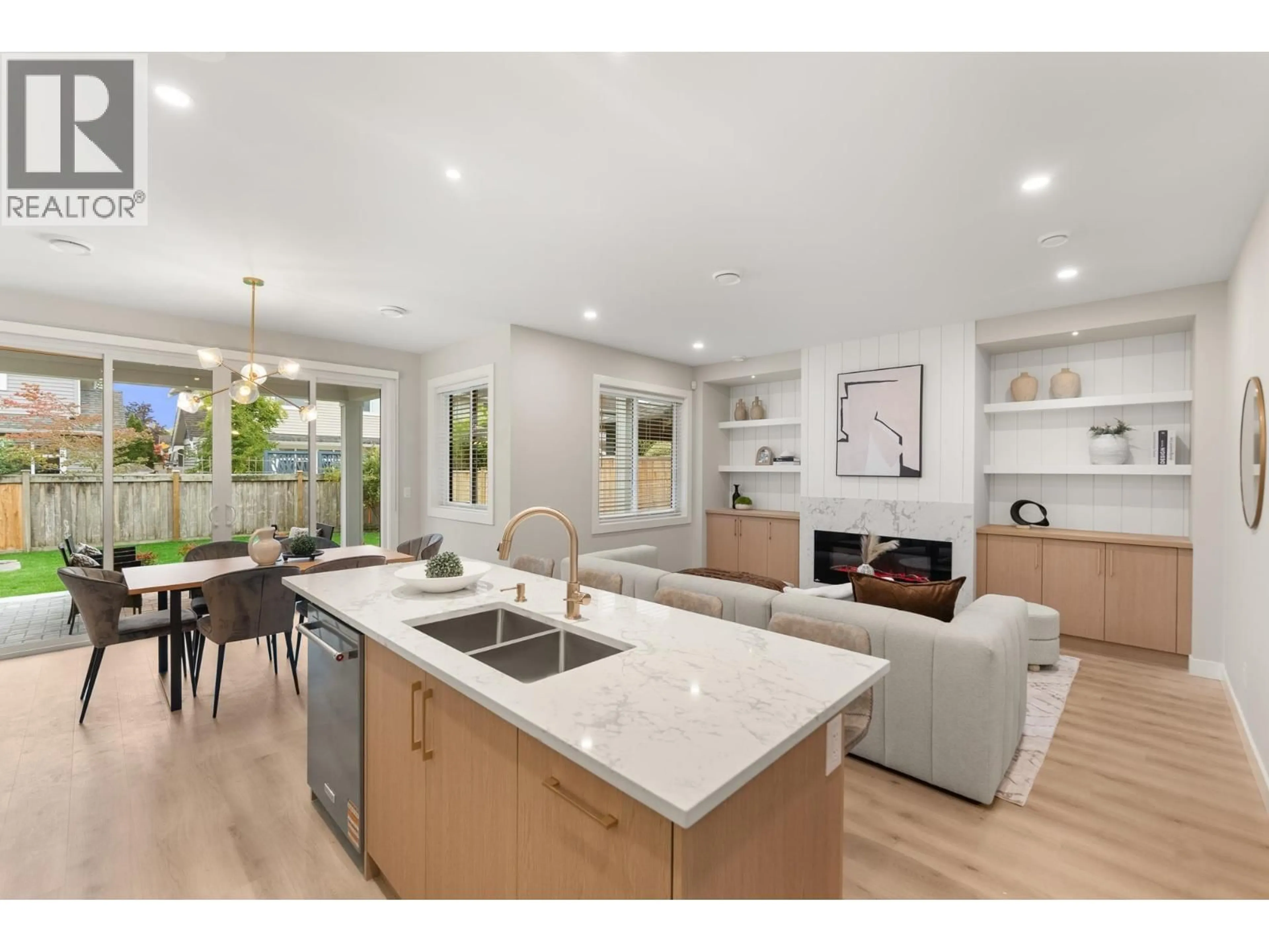 Open concept kitchen, unknown for 4880 GARRY STREET, Richmond British Columbia V7E2V3